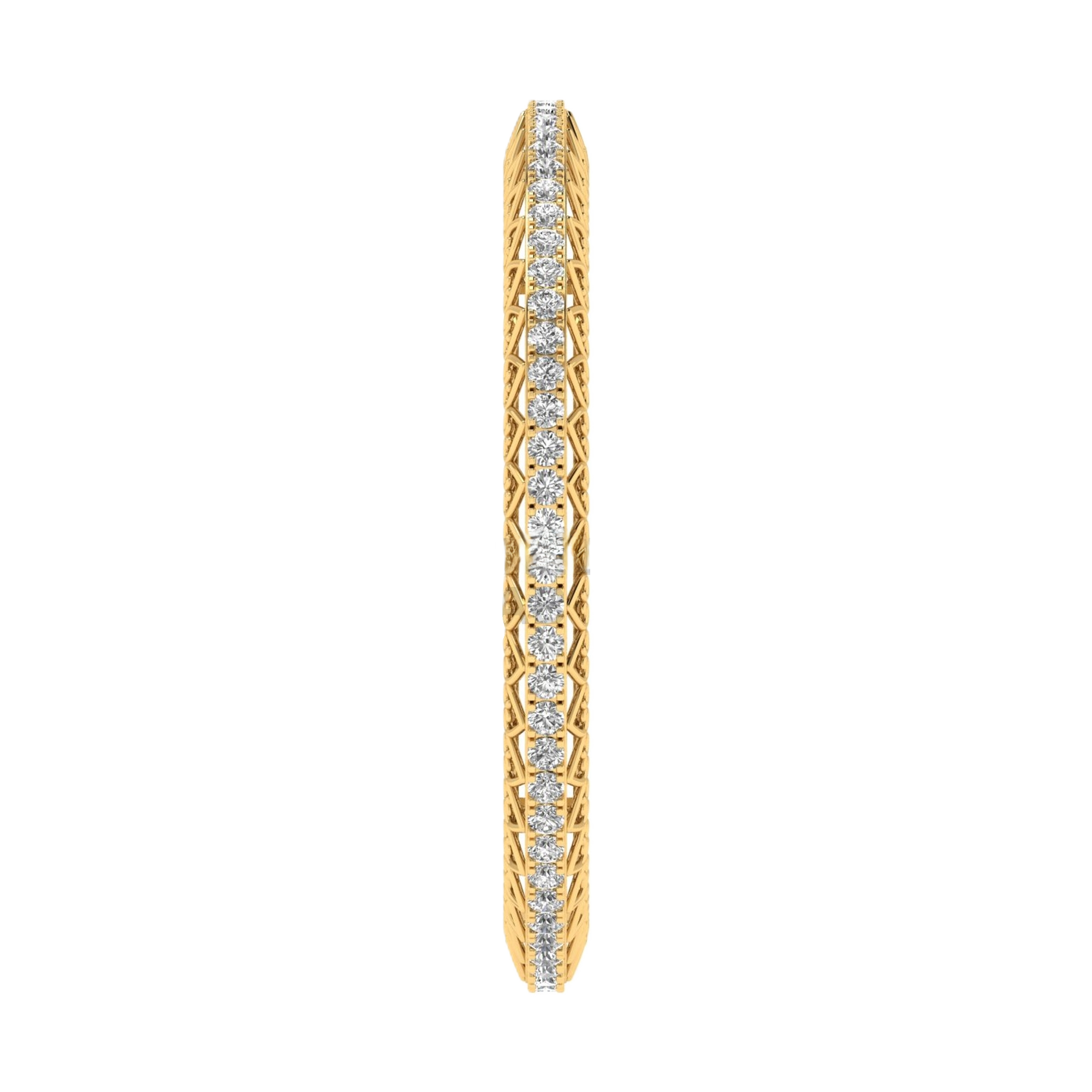 Ylva Bangle Armband Briljant - 22ct