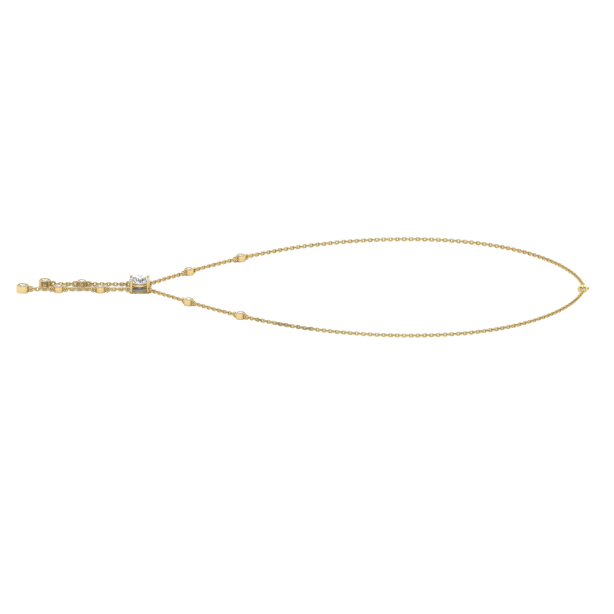 JOJO Diamanten ketting met briljanten
