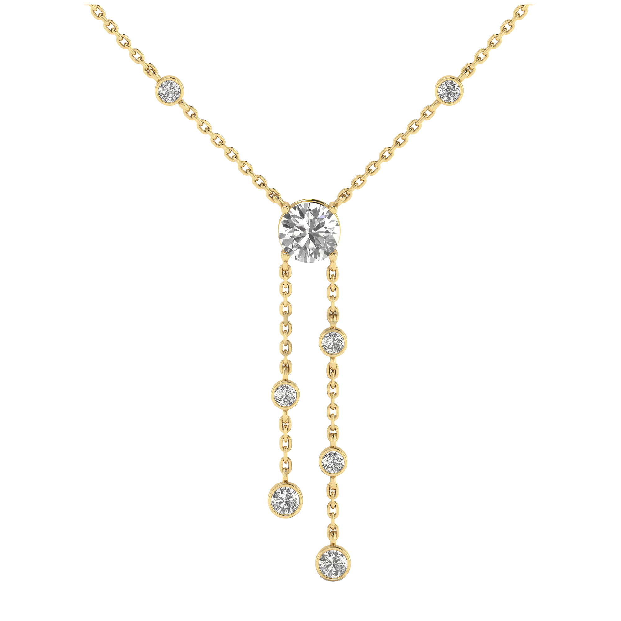 JOJO Diamanten ketting met briljanten