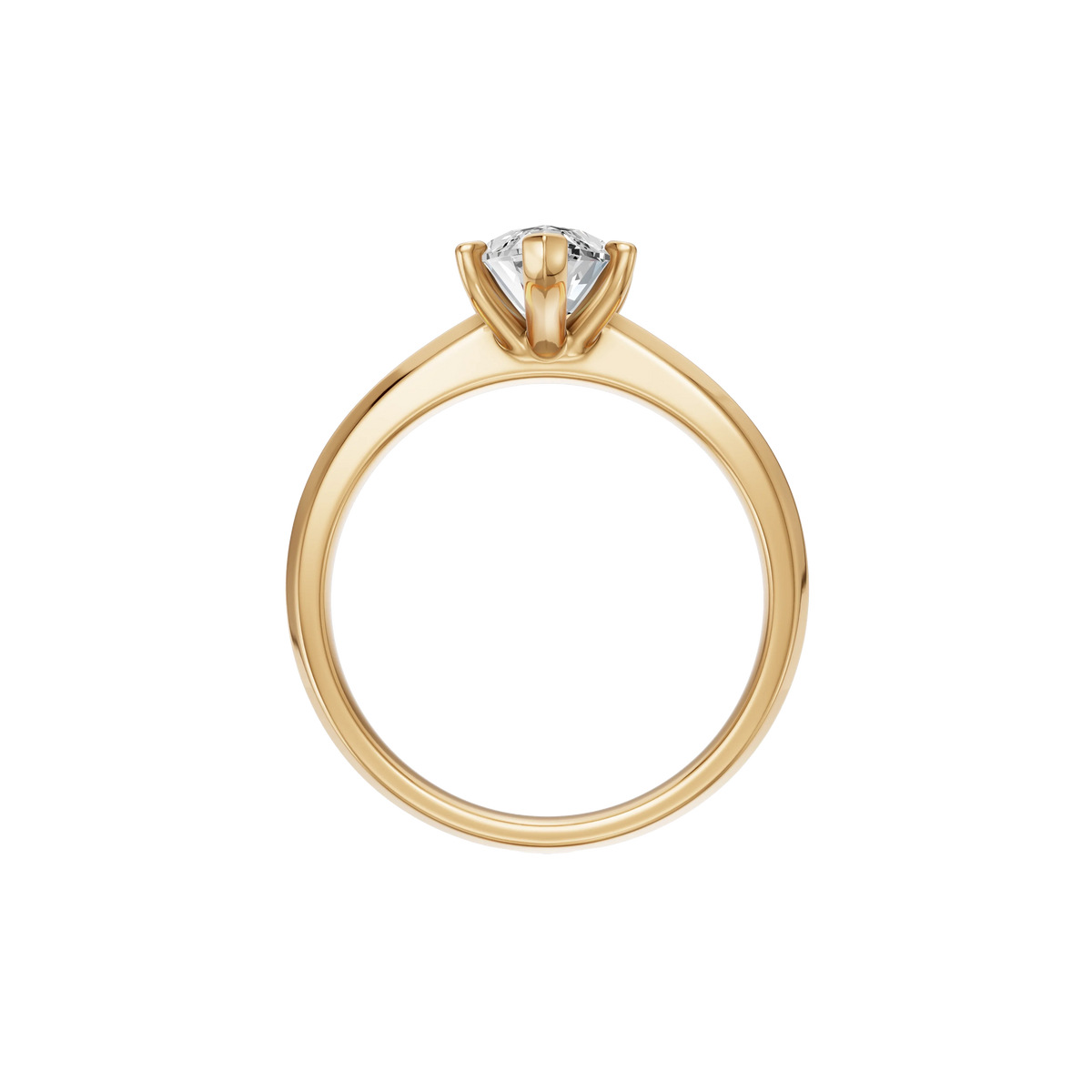 May Diamanten Solitaire Ring Markies - 1ct tot 5ct
