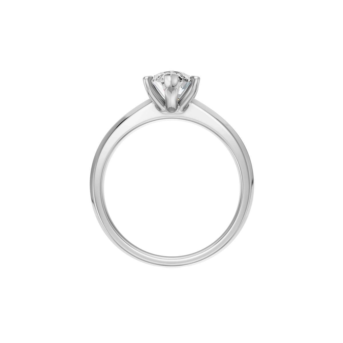 May Diamanten Solitaire Ring Markies - 1ct tot 5ct