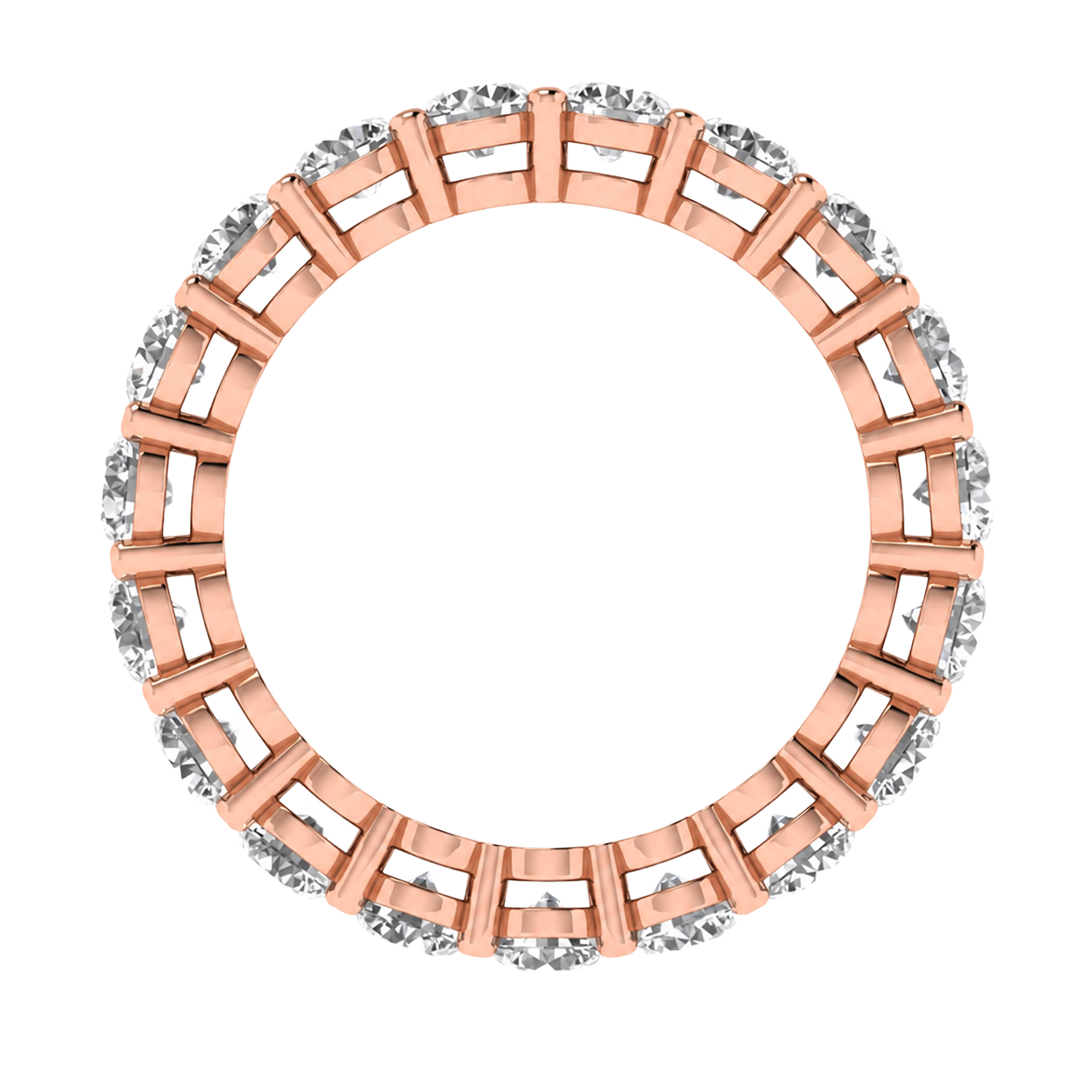 Lena Diamanten Diamanten Eternity Ring Briljant - 2.6ct tot 7ct