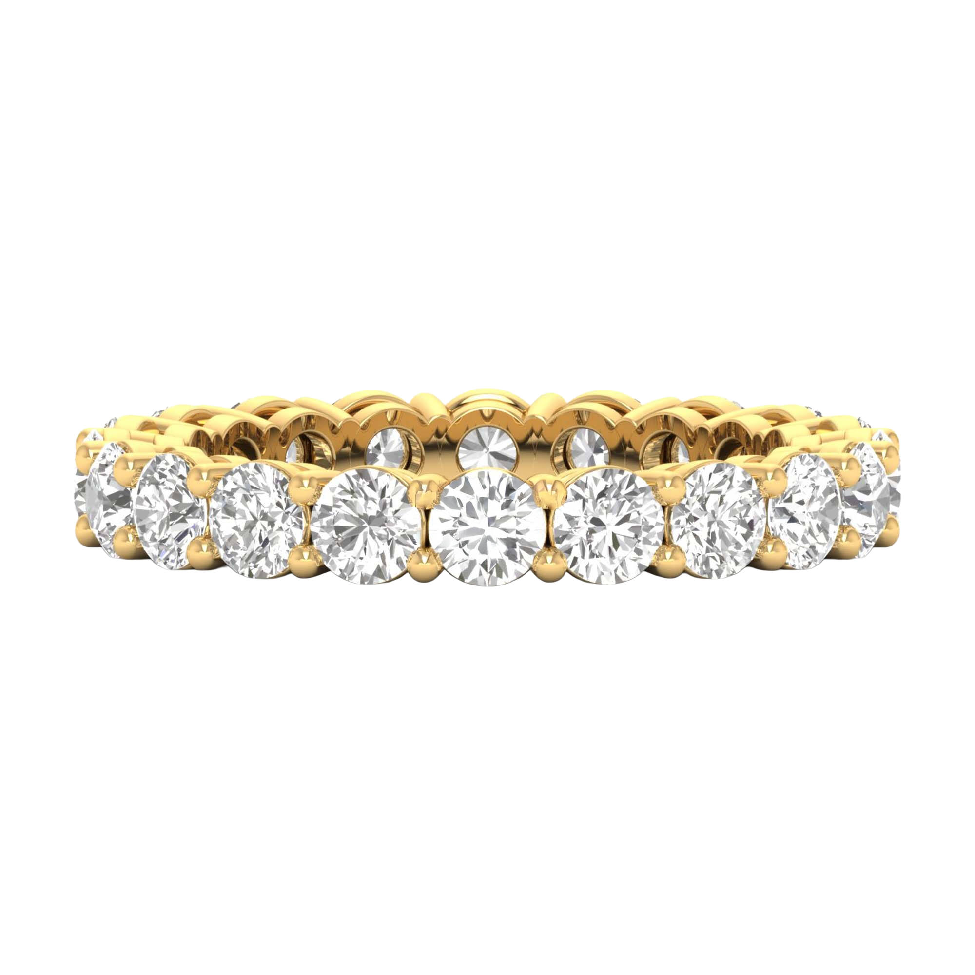 Lena Diamanten Diamanten Eternity Ring Briljant - 2.6ct tot 7ct