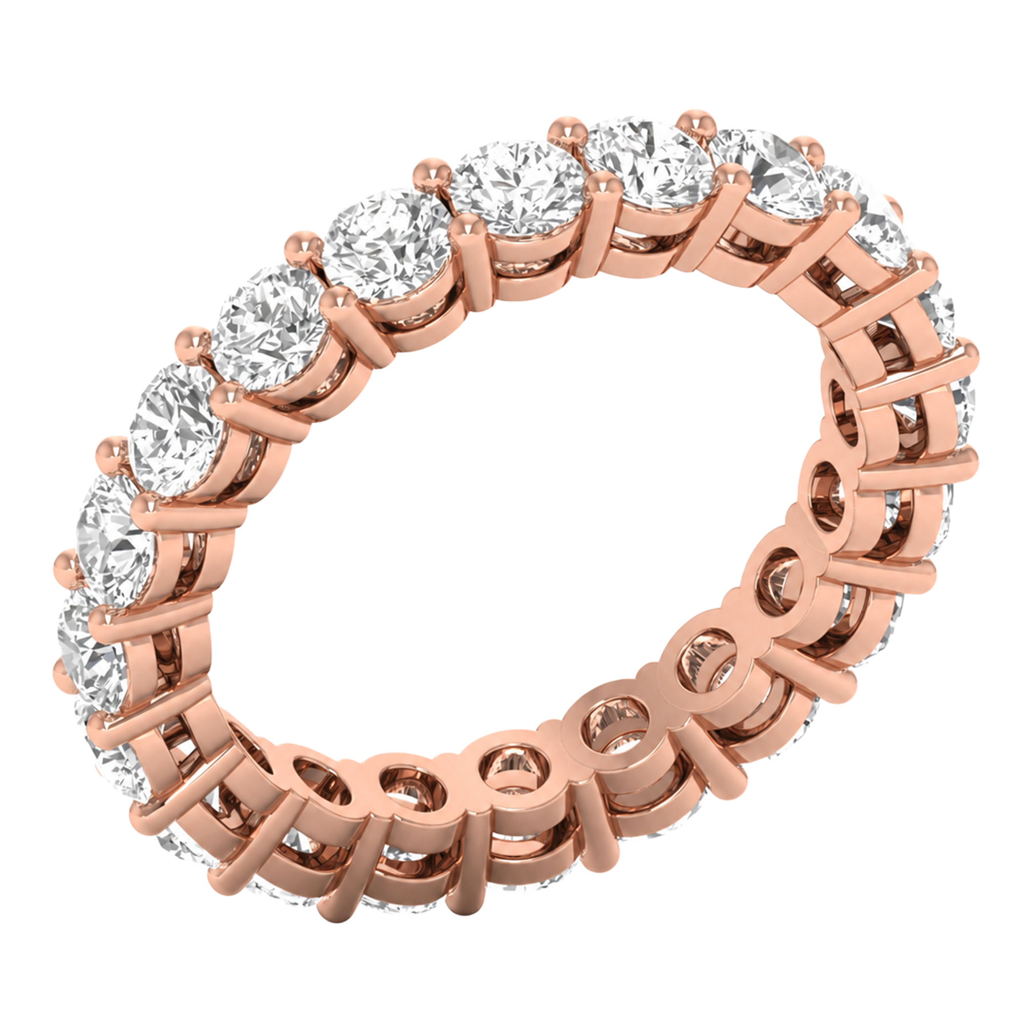 Lena Diamanten Diamanten Eternity Ring Briljant - 2.6ct tot 7ct