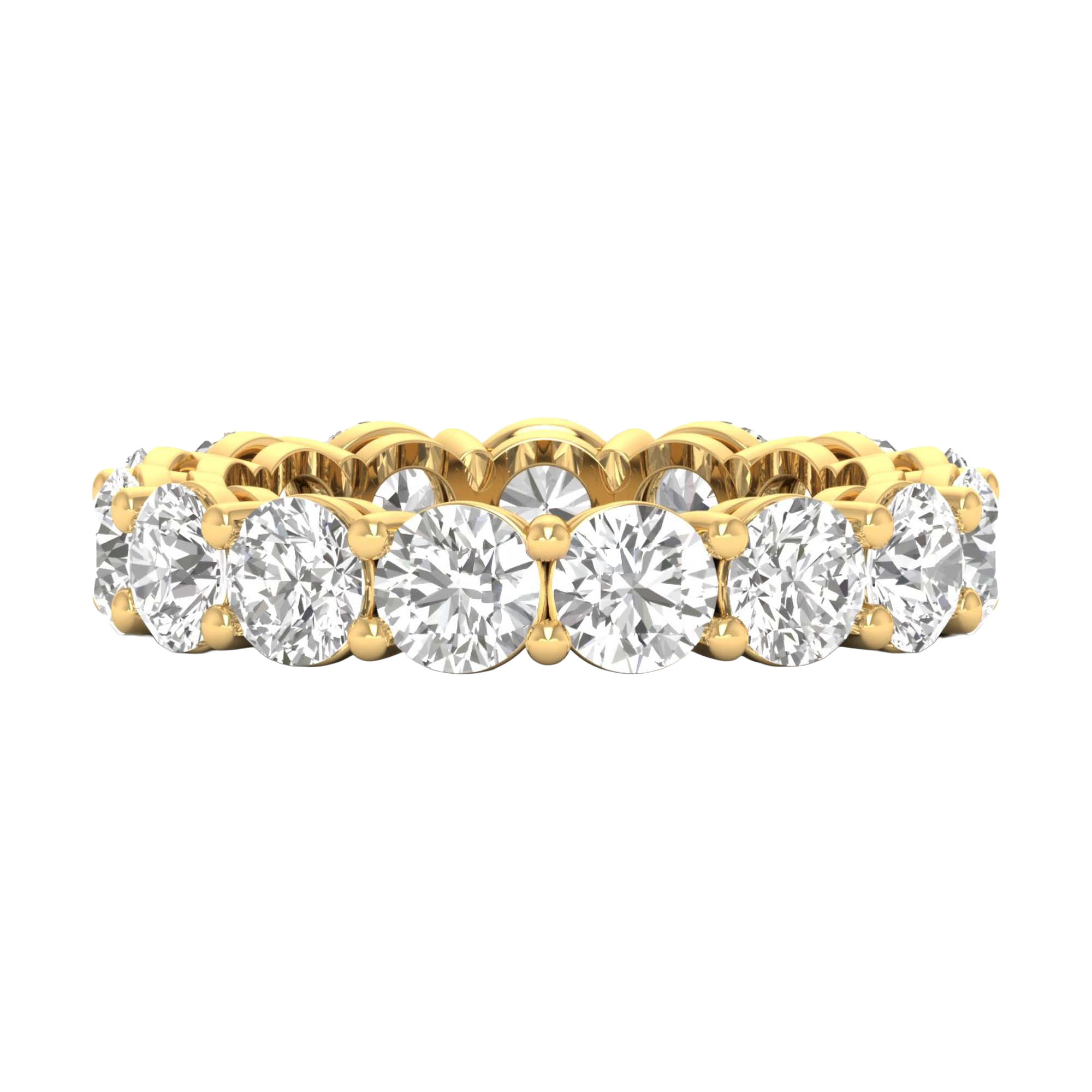 Lena Diamanten Diamanten Eternity Ring Briljant - 2.6ct tot 7ct