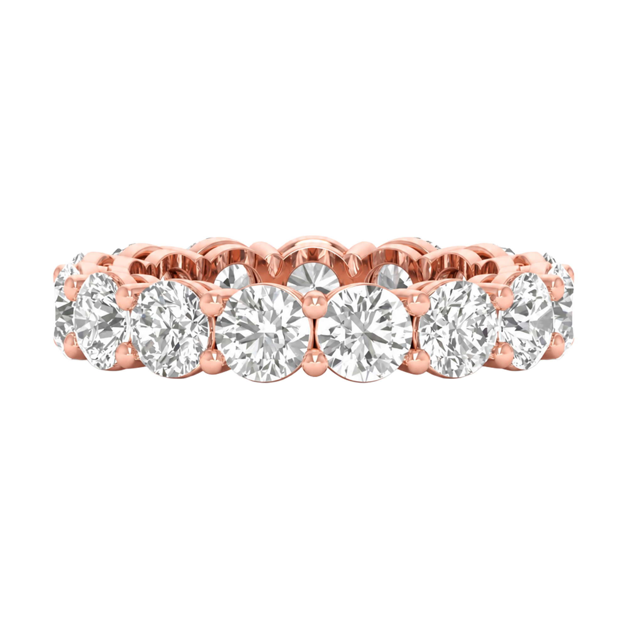 Lena Diamanten Diamanten Eternity Ring Briljant - 2.6ct tot 7ct