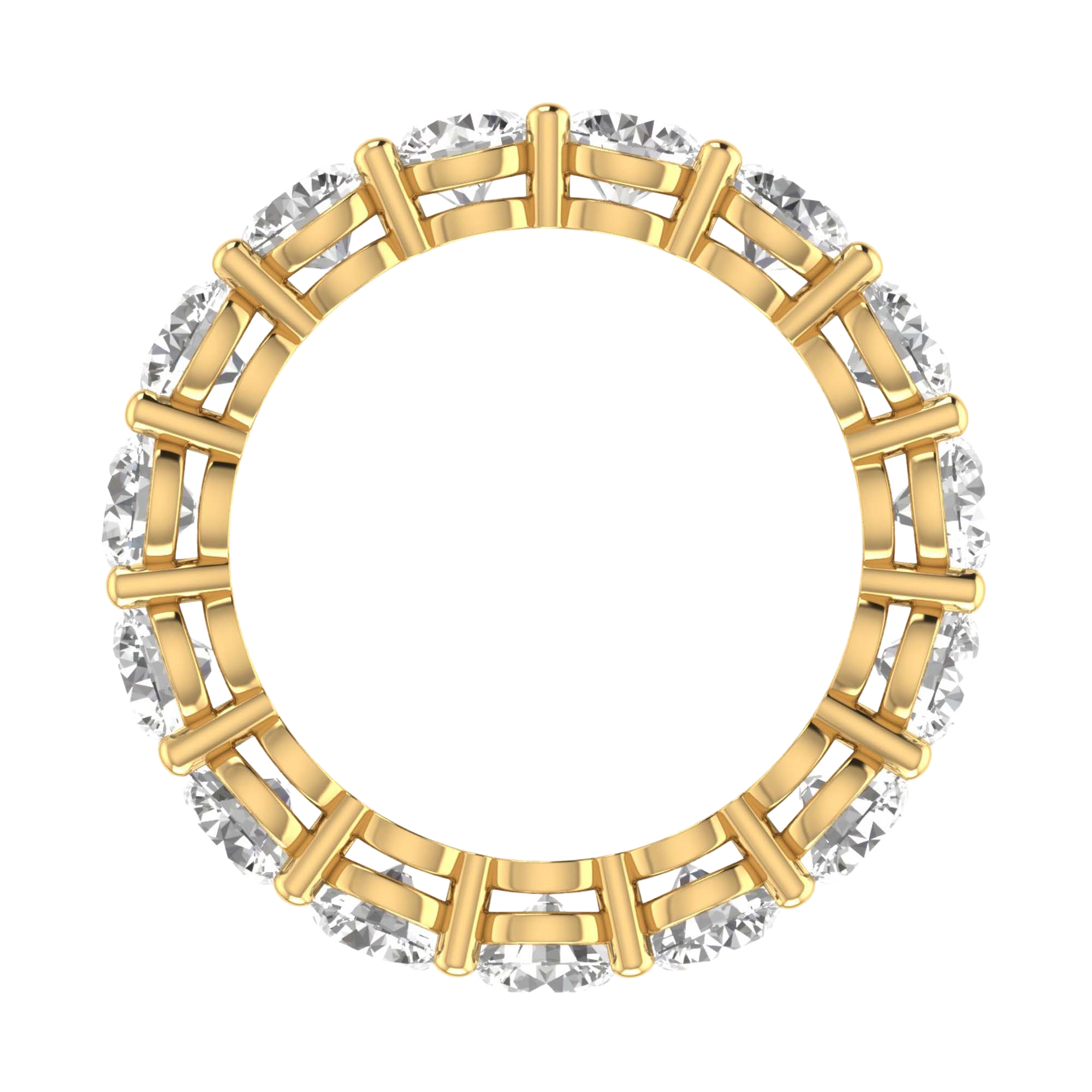 Lena Diamanten Diamanten Eternity Ring Briljant - 2.6ct tot 7ct