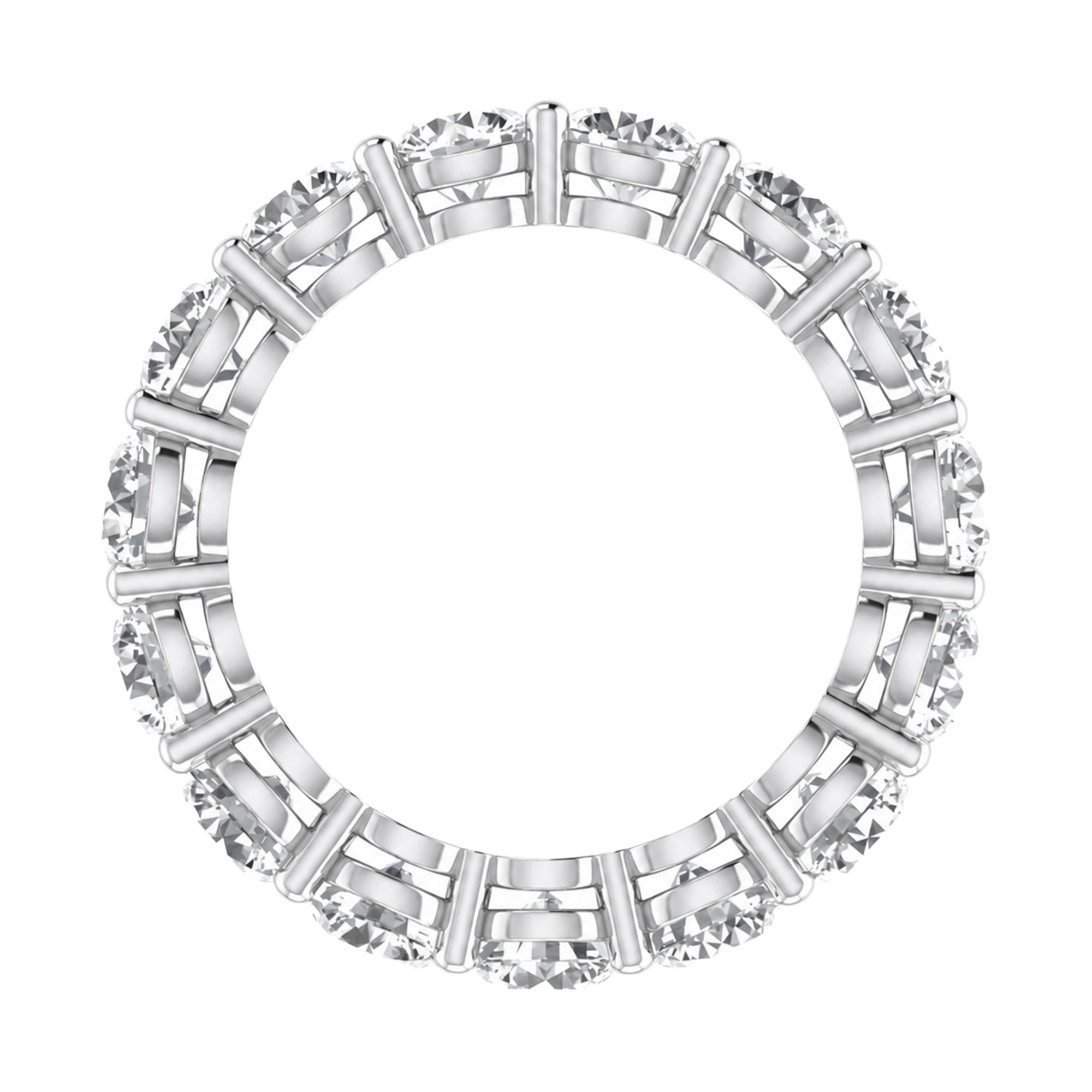 Lena Diamanten Diamanten Eternity Ring Briljant - 2.6ct tot 7ct