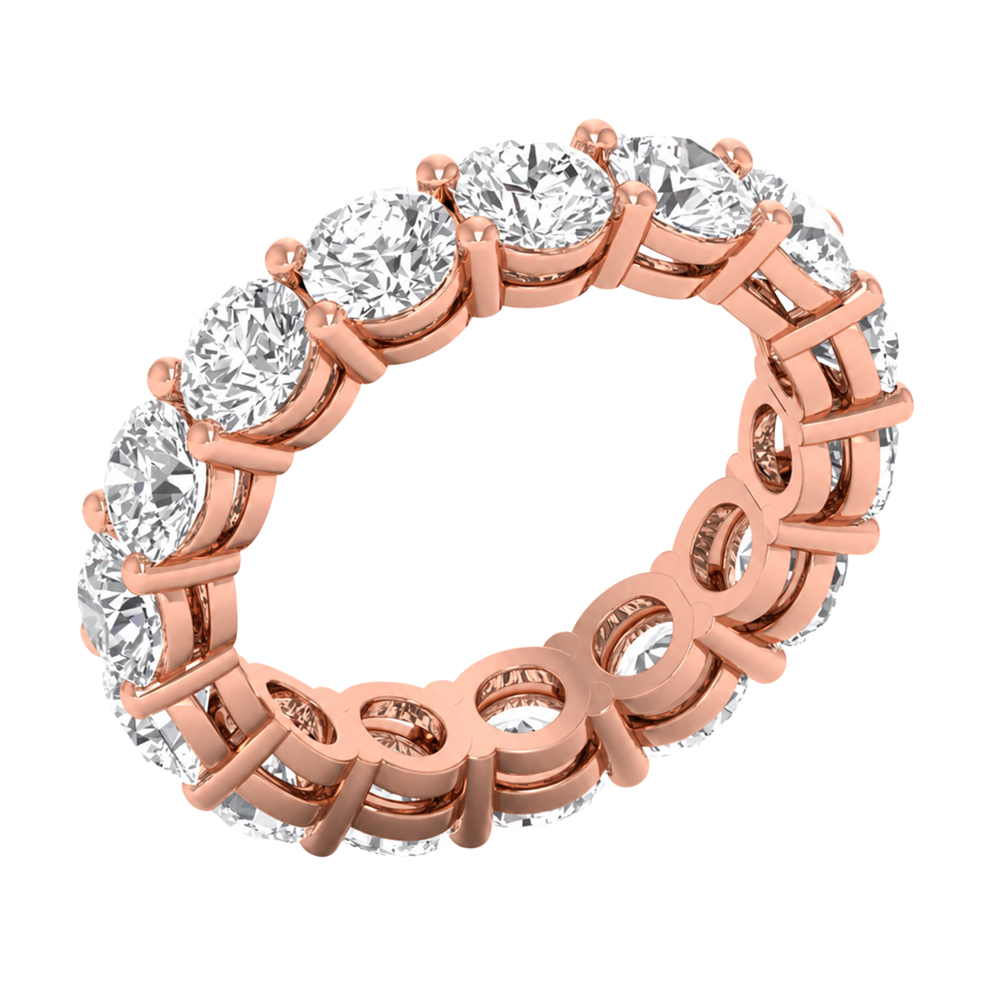 Lena Diamanten Diamanten Eternity Ring Briljant - 2.6ct tot 7ct