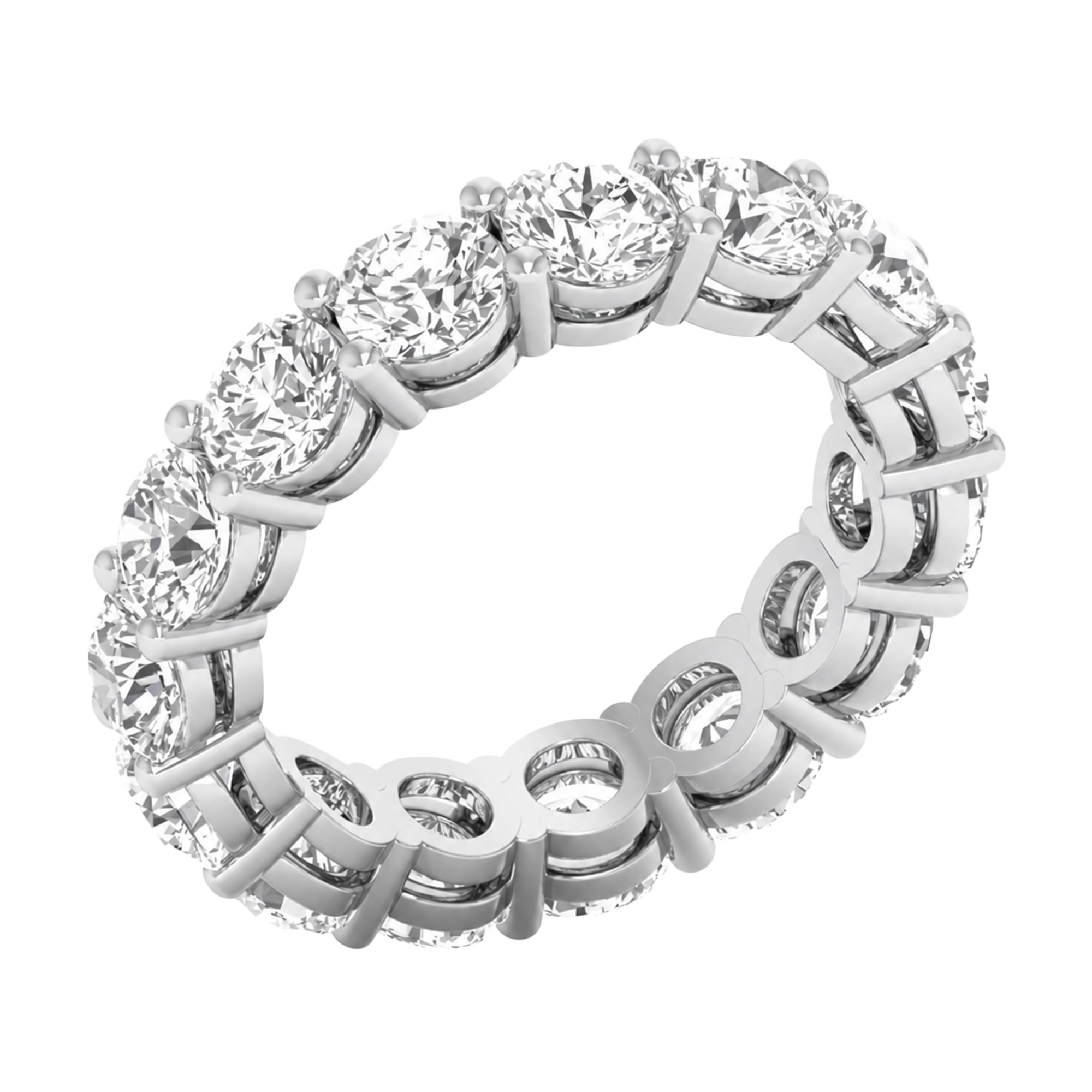 Lena Diamanten Diamanten Eternity Ring Briljant - 2.6ct tot 7ct