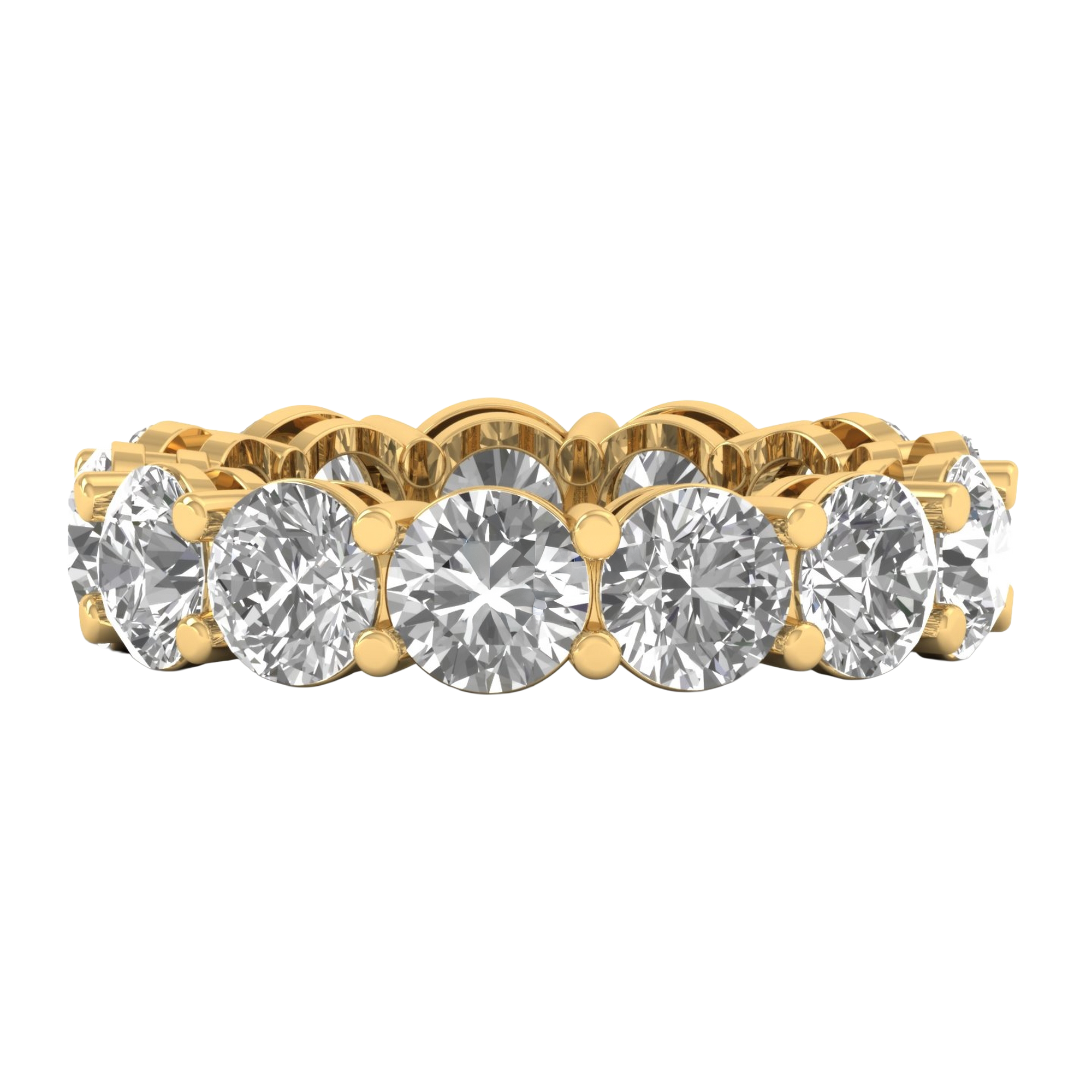 Lena Diamanten Diamanten Eternity Ring Briljant - 2.6ct tot 7ct