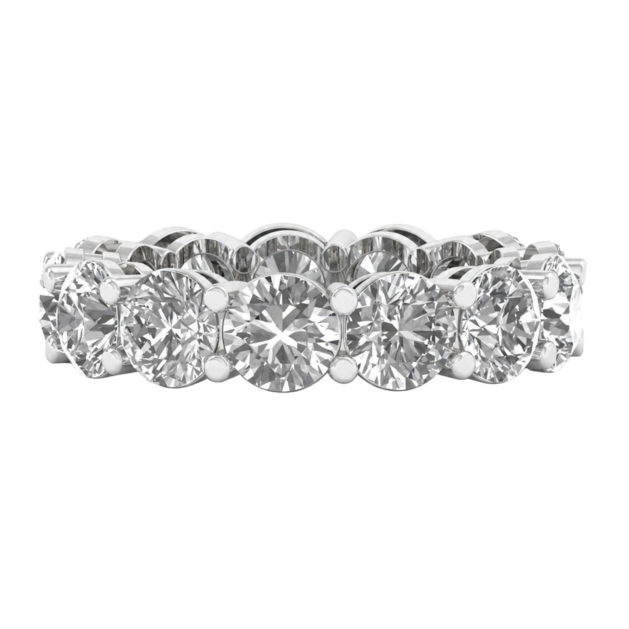 Lena Diamanten Diamanten Eternity Ring Briljant - 2.6ct tot 7ct