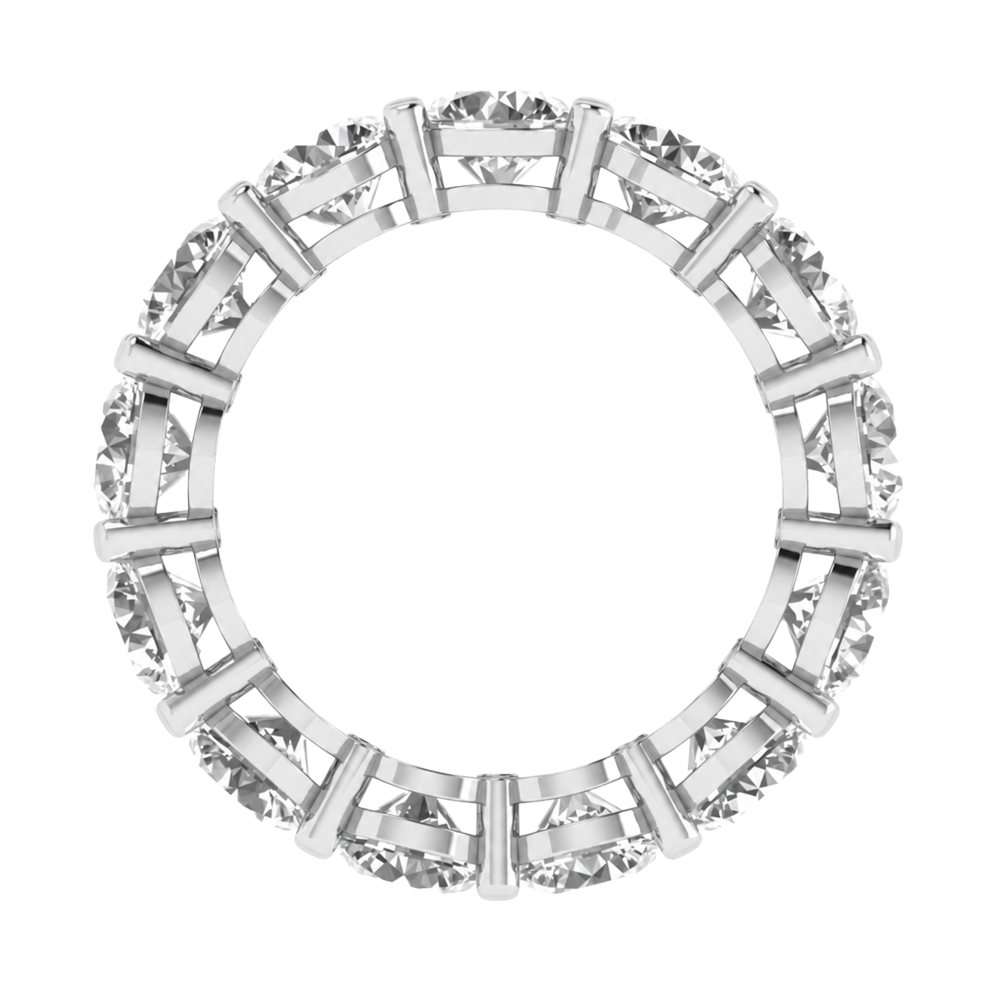 Lena Diamanten Diamanten Eternity Ring Briljant - 2.6ct tot 7ct
