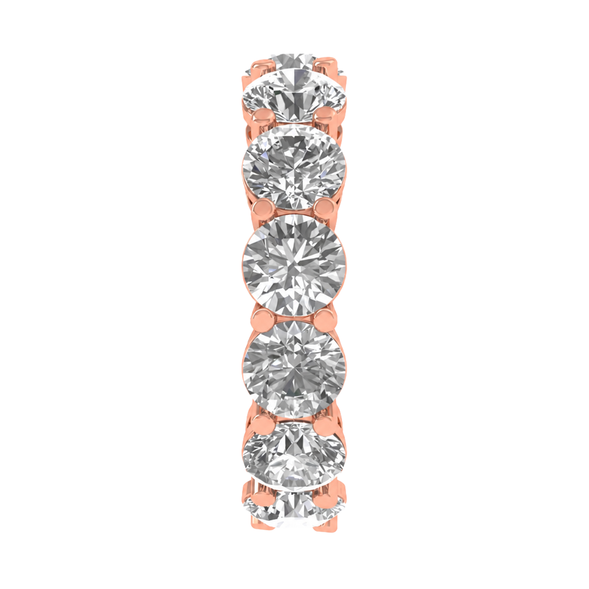 Lena Diamanten Diamanten Eternity Ring Briljant - 2.6ct tot 7ct