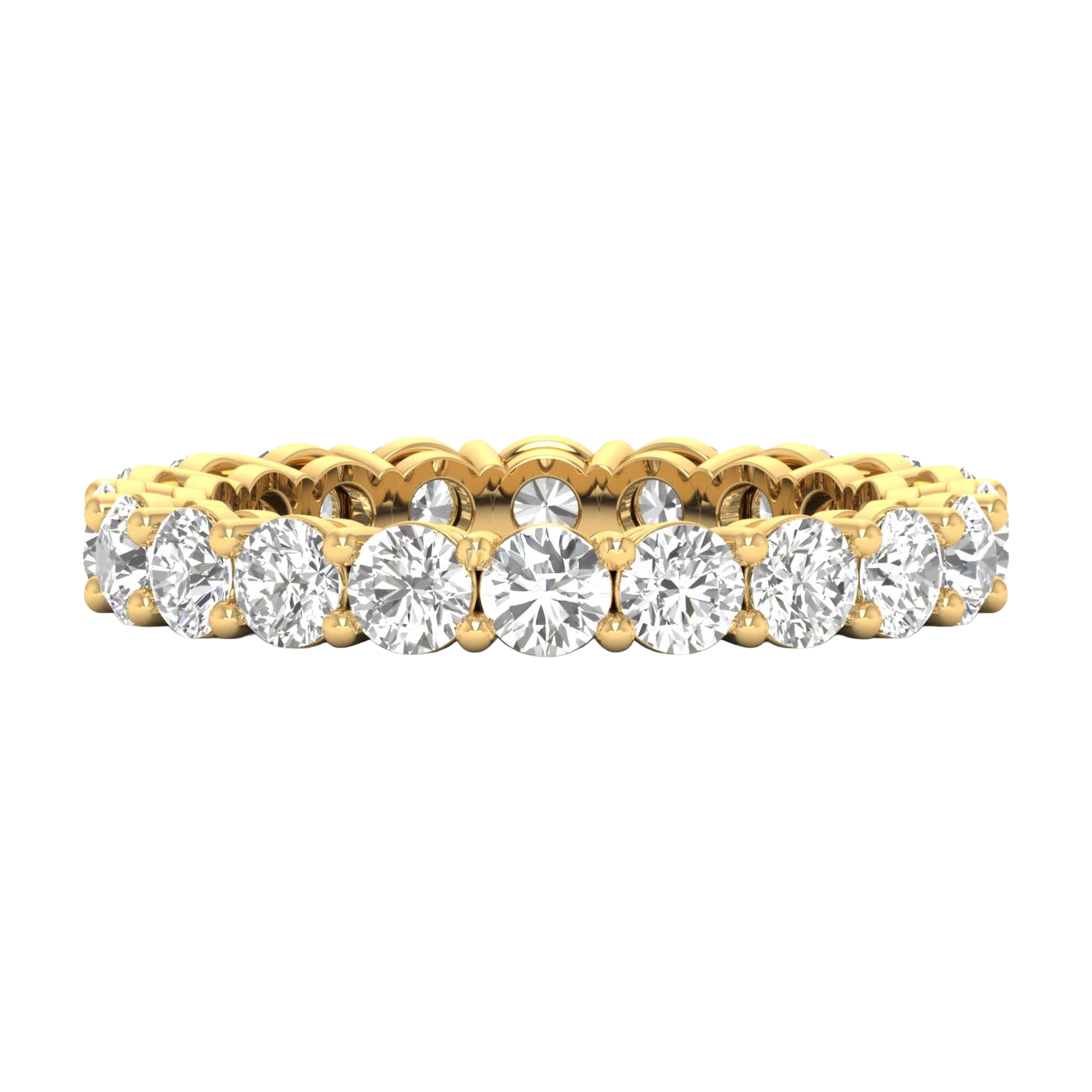Lena Diamanten Diamanten Eternity Ring Briljant - 2.6ct tot 7ct