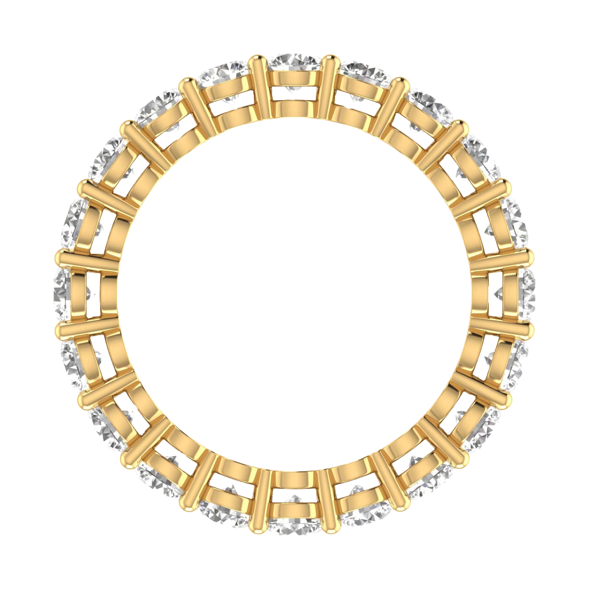 Lena Diamanten Diamanten Eternity Ring Briljant - 2.6ct tot 7ct