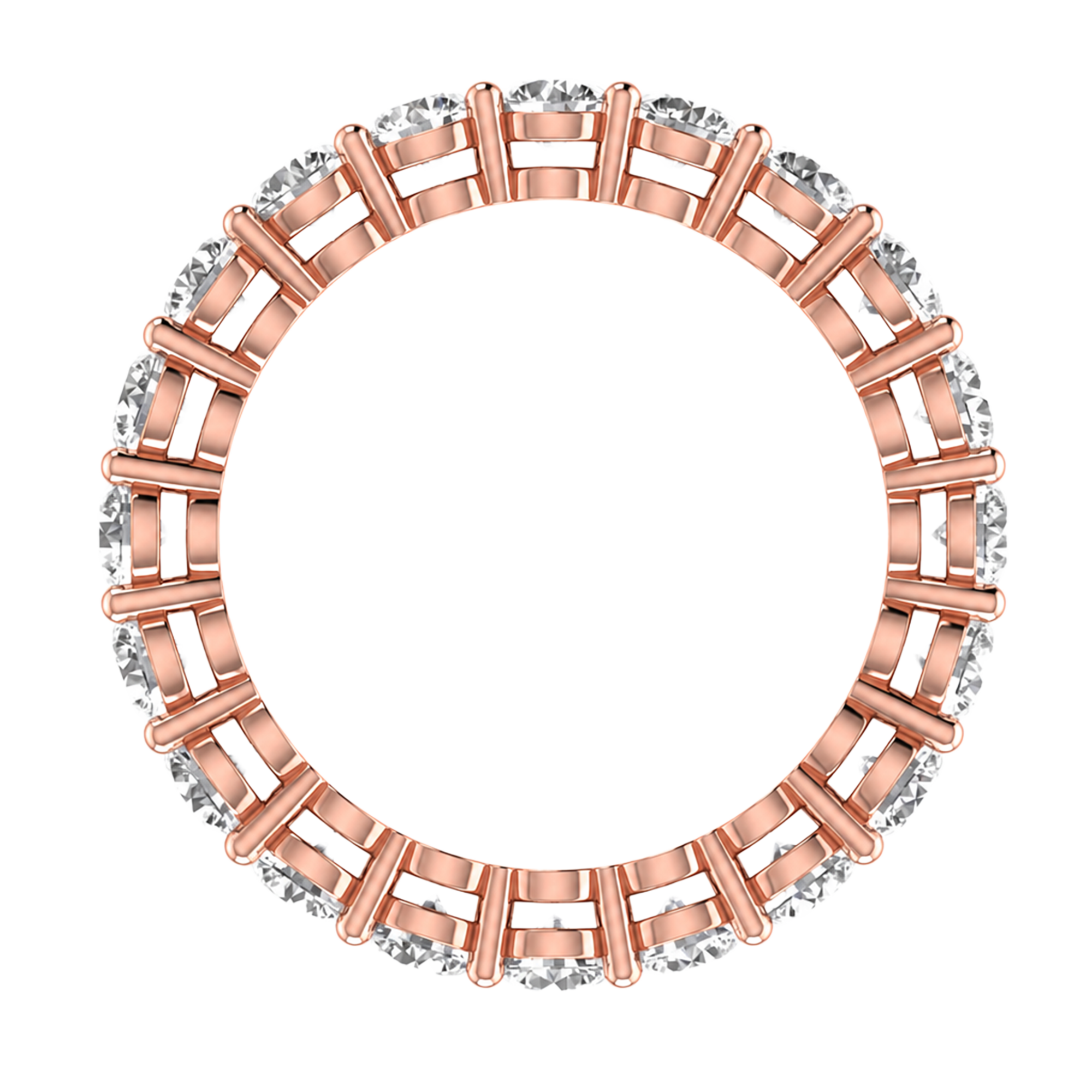 Lena Diamanten Diamanten Eternity Ring Briljant - 2.6ct tot 7ct