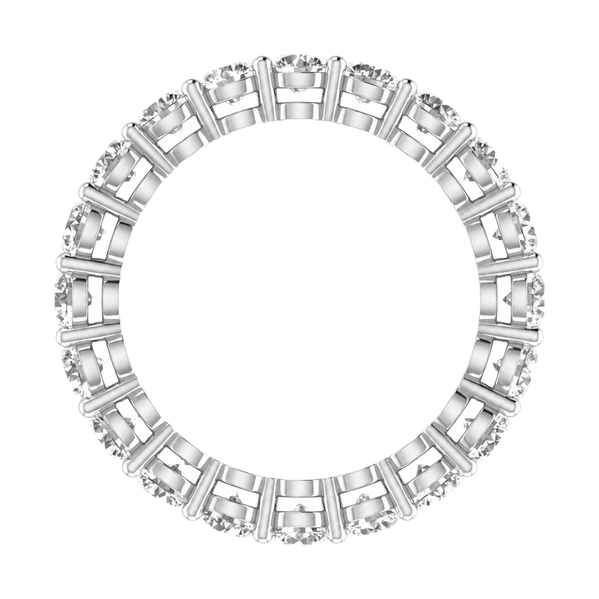 Lena Diamanten Diamanten Eternity Ring Briljant - 2.6ct tot 7ct