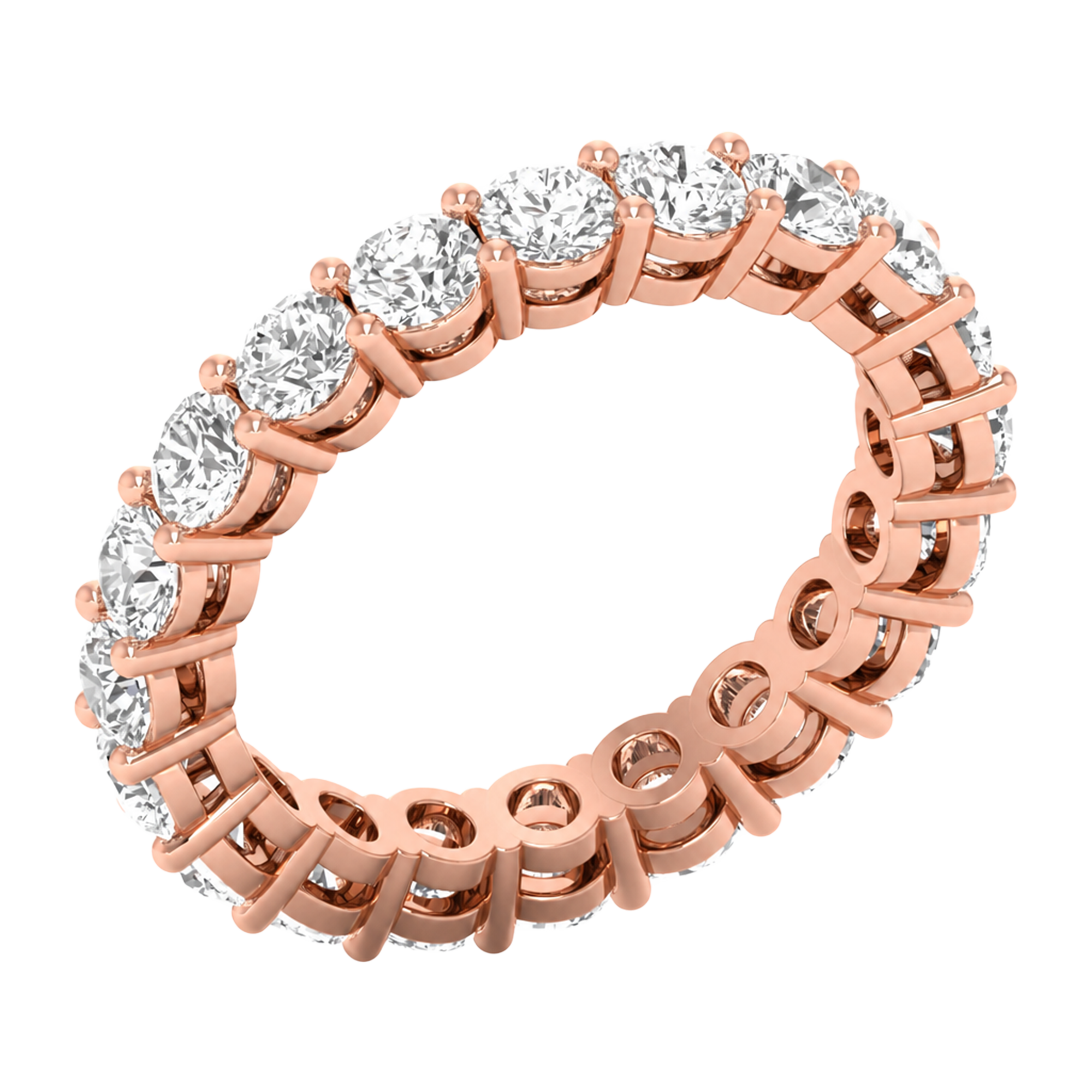 Lena Diamanten Diamanten Eternity Ring Briljant - 2.6ct tot 7ct