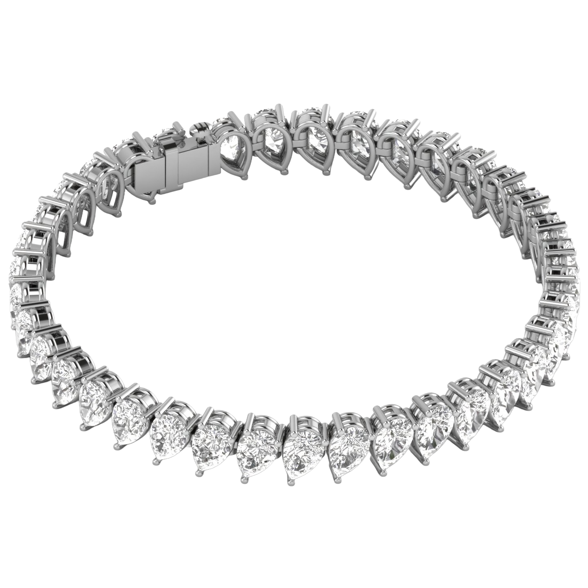 Nore Diamanten Tennisarmband Peer - 16.8ct