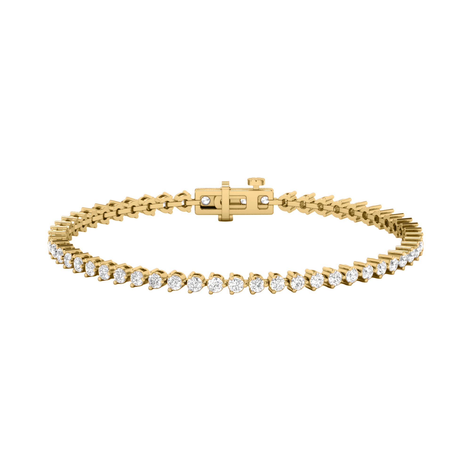 Tennis bracelet from 4 to 15 carat