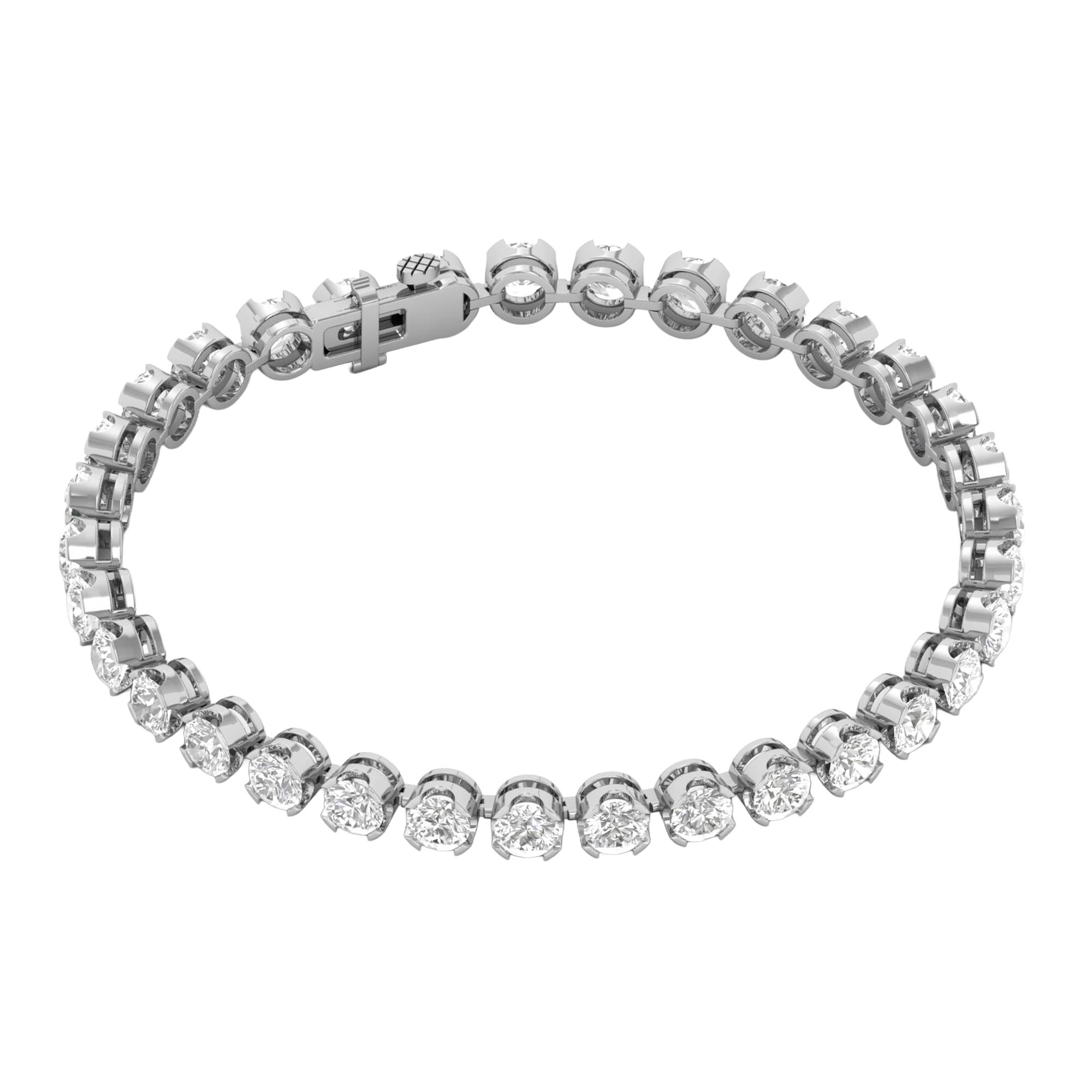 Riva Diamanten Tennisarmband Briljant - 4ct