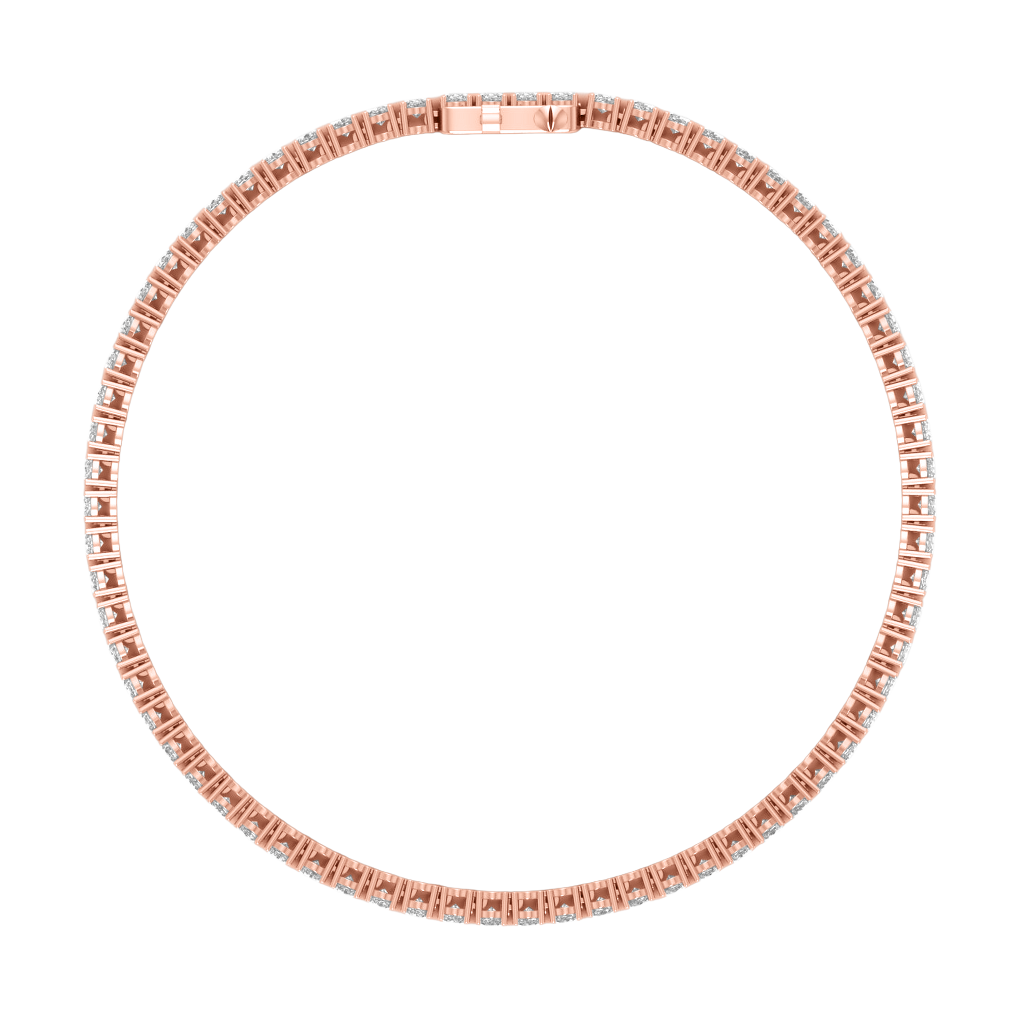 Lizzy Diamond Tennis Bracelet Oval - 5ct to 15ct