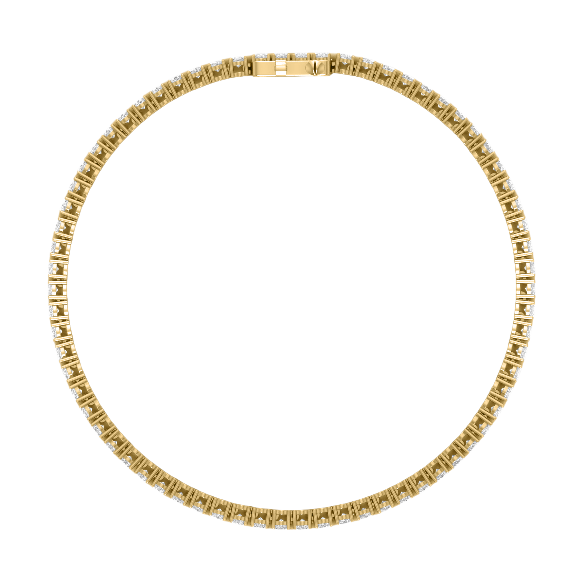 Lizzy Diamond Tennis Bracelet Oval - 5ct to 15ct