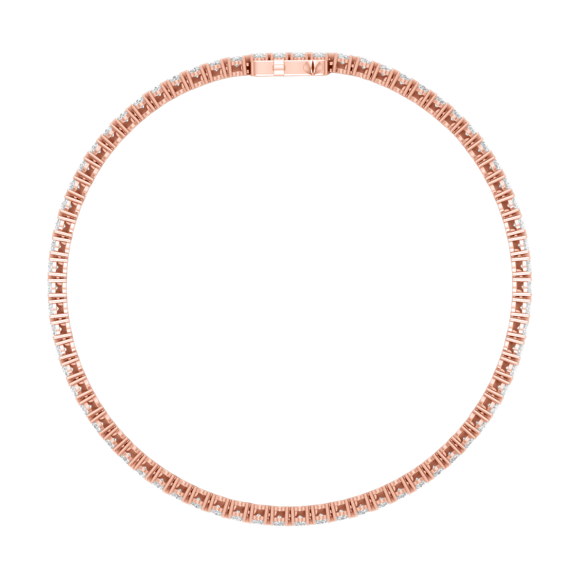 Lizzy Diamond Tennis Bracelet Oval - 5ct to 15ct
