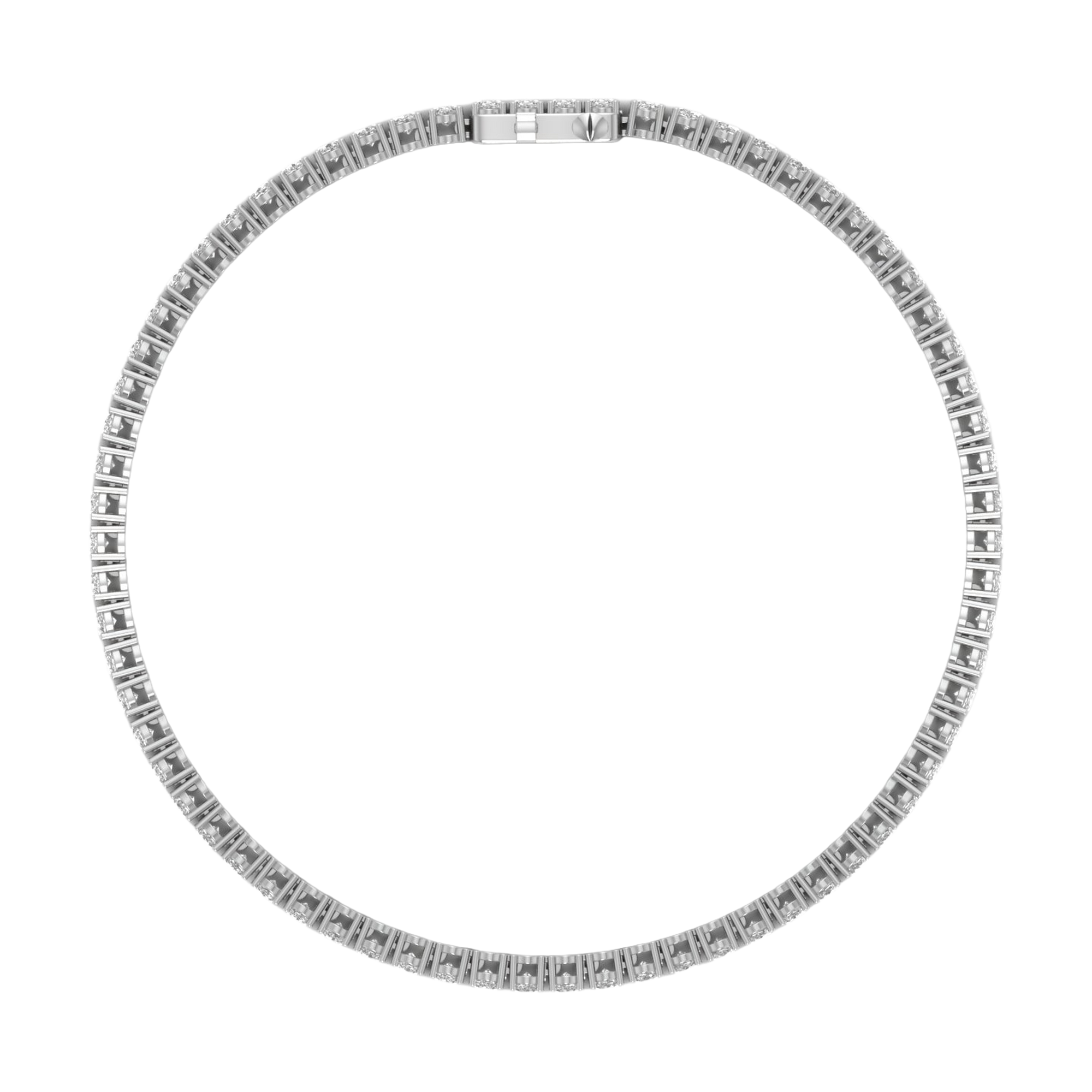 Lizzy Diamond Tennis Bracelet Oval - 5ct to 15ct