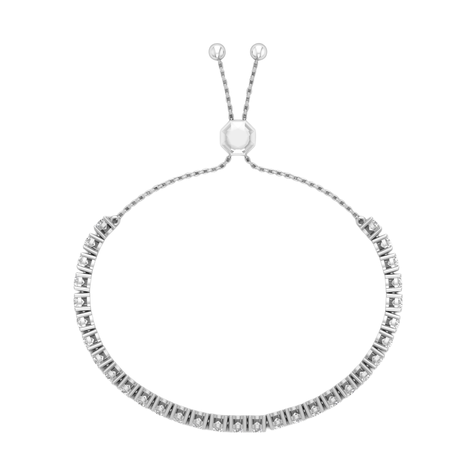 Zaza Diamanten Armband Briljant - 3ct tot 4.7ct