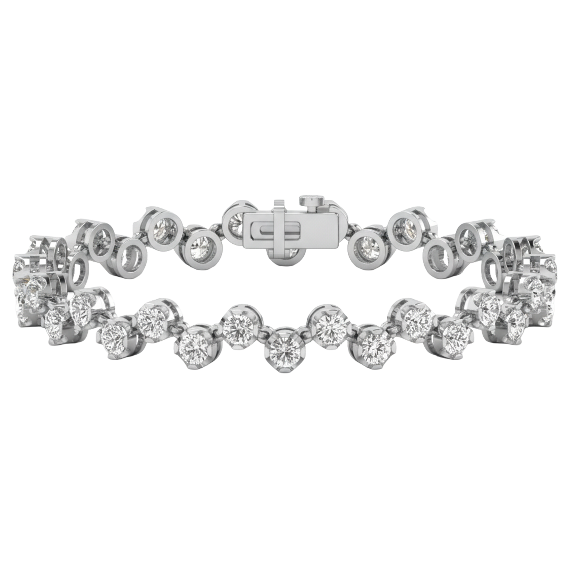Kiara Diamanten Tennisarmband Briljant - 7.2ct