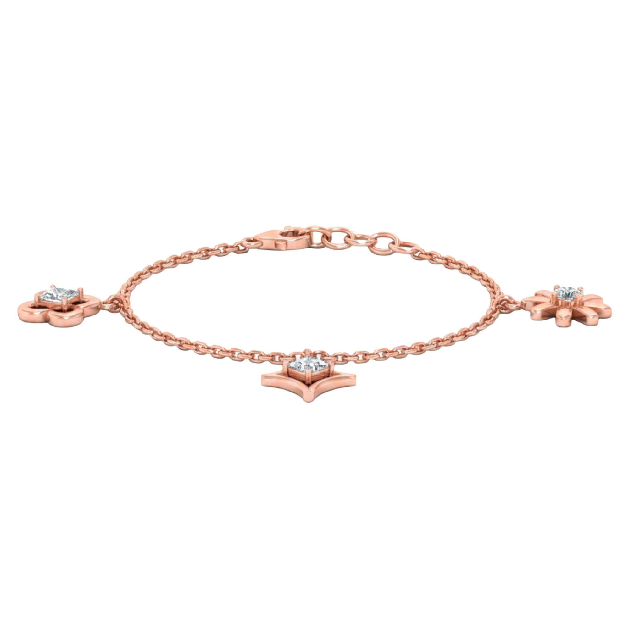 Lumi Diamanten Armband Princess - 0.4ct
