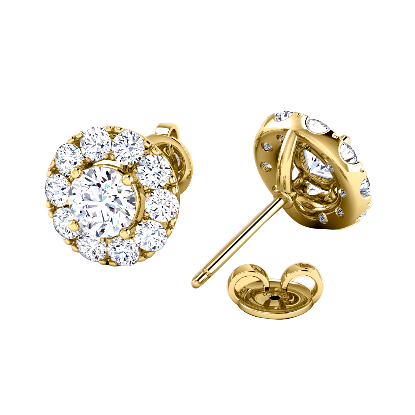 Lotte Diamantohrstecker Brillant – 0,4 kt bis 1,1 kt