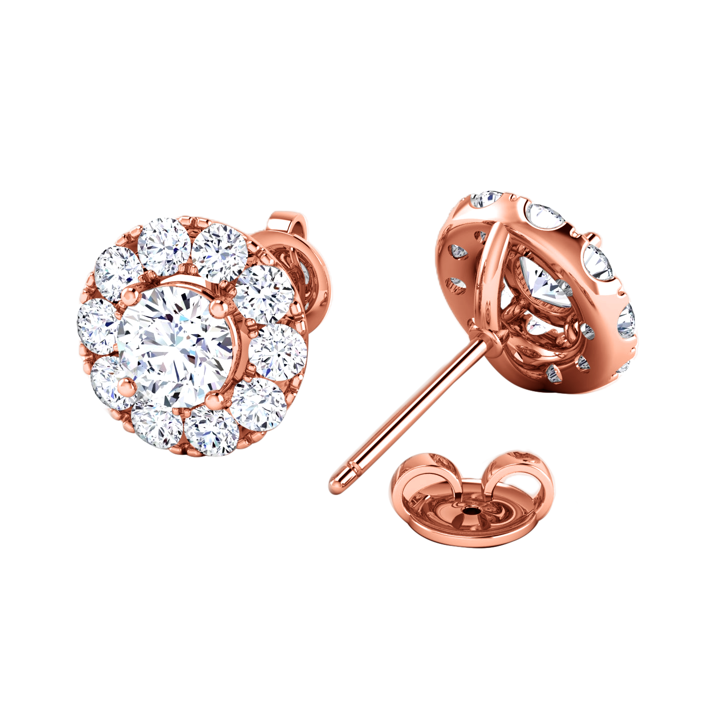 Lotte Diamantohrstecker Brillant – 0,4 kt bis 1,1 kt