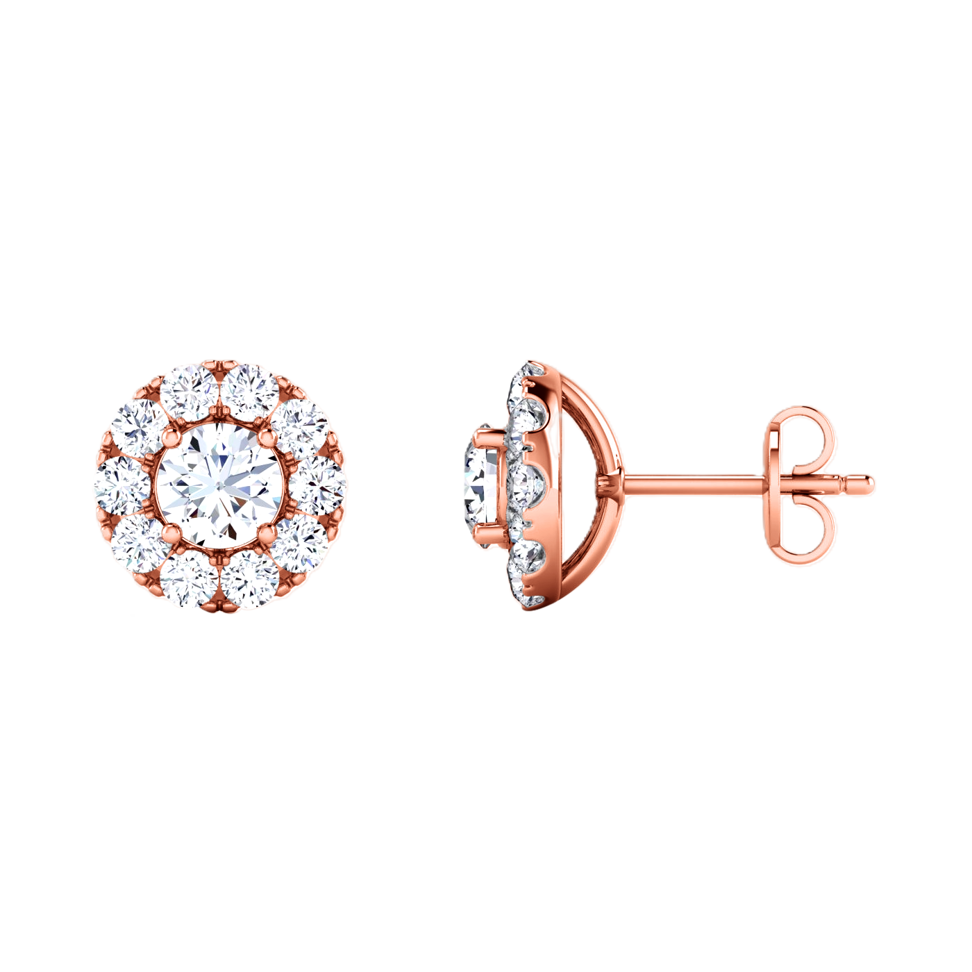 Lotte Diamantohrstecker Brillant – 0,4 kt bis 1,1 kt