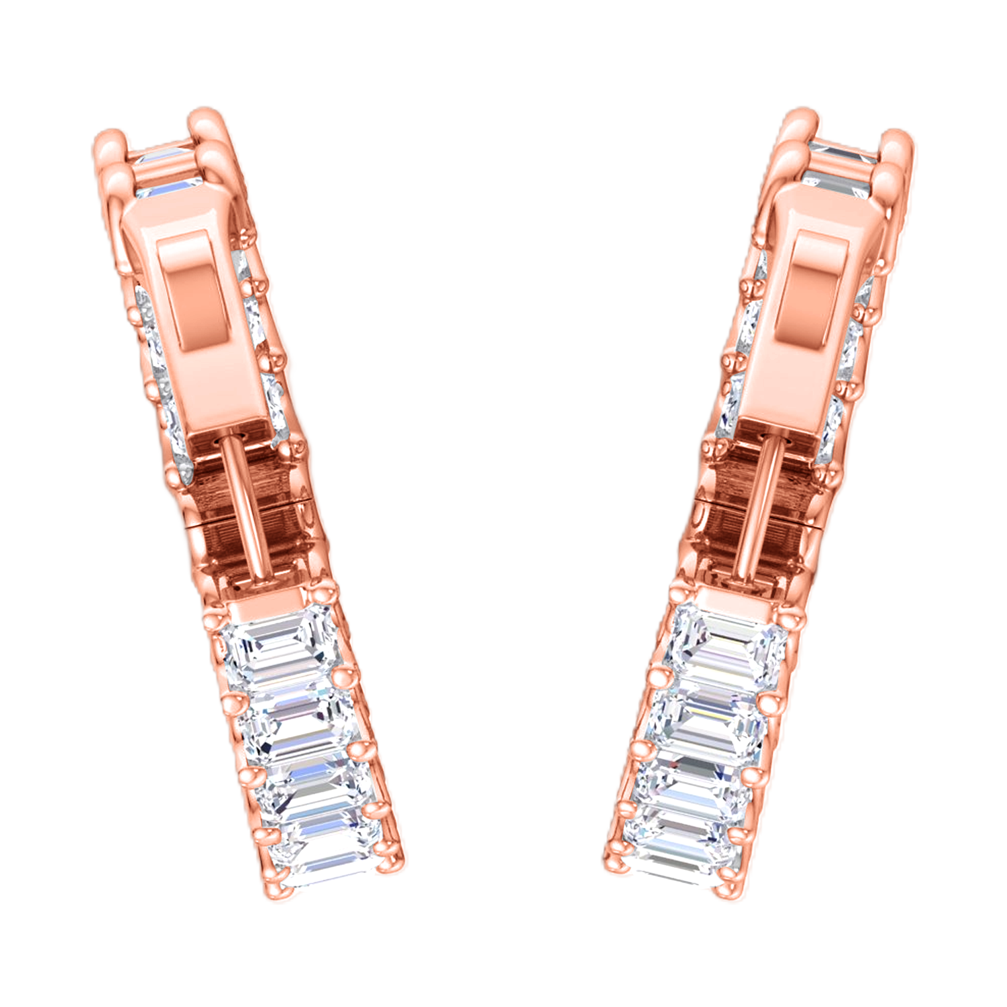 Maud Ohrringe Smaragd - 11.4ct