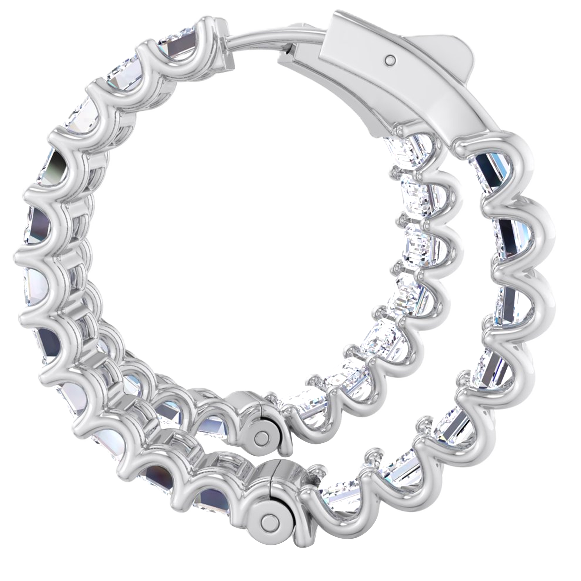 Maud Ohrringe Smaragd - 11.4ct