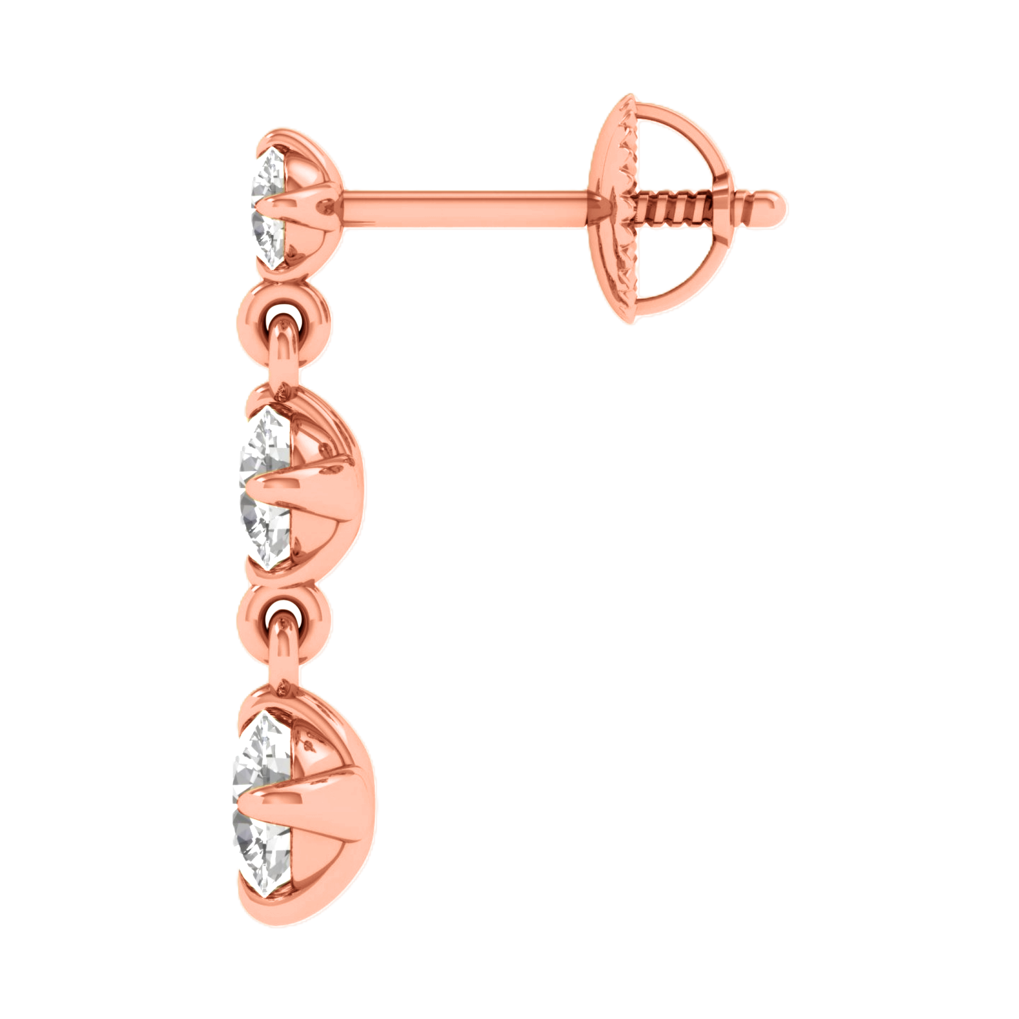 Amelie Brilliant Earrings - 1.9ct