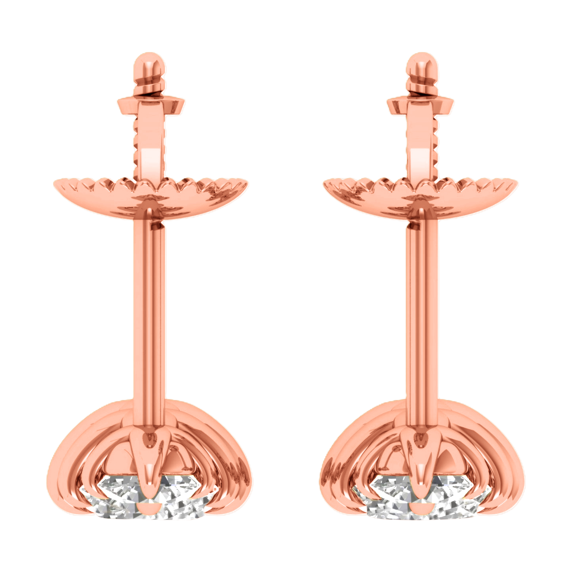 Amelie Brilliant Earrings - 1.9ct