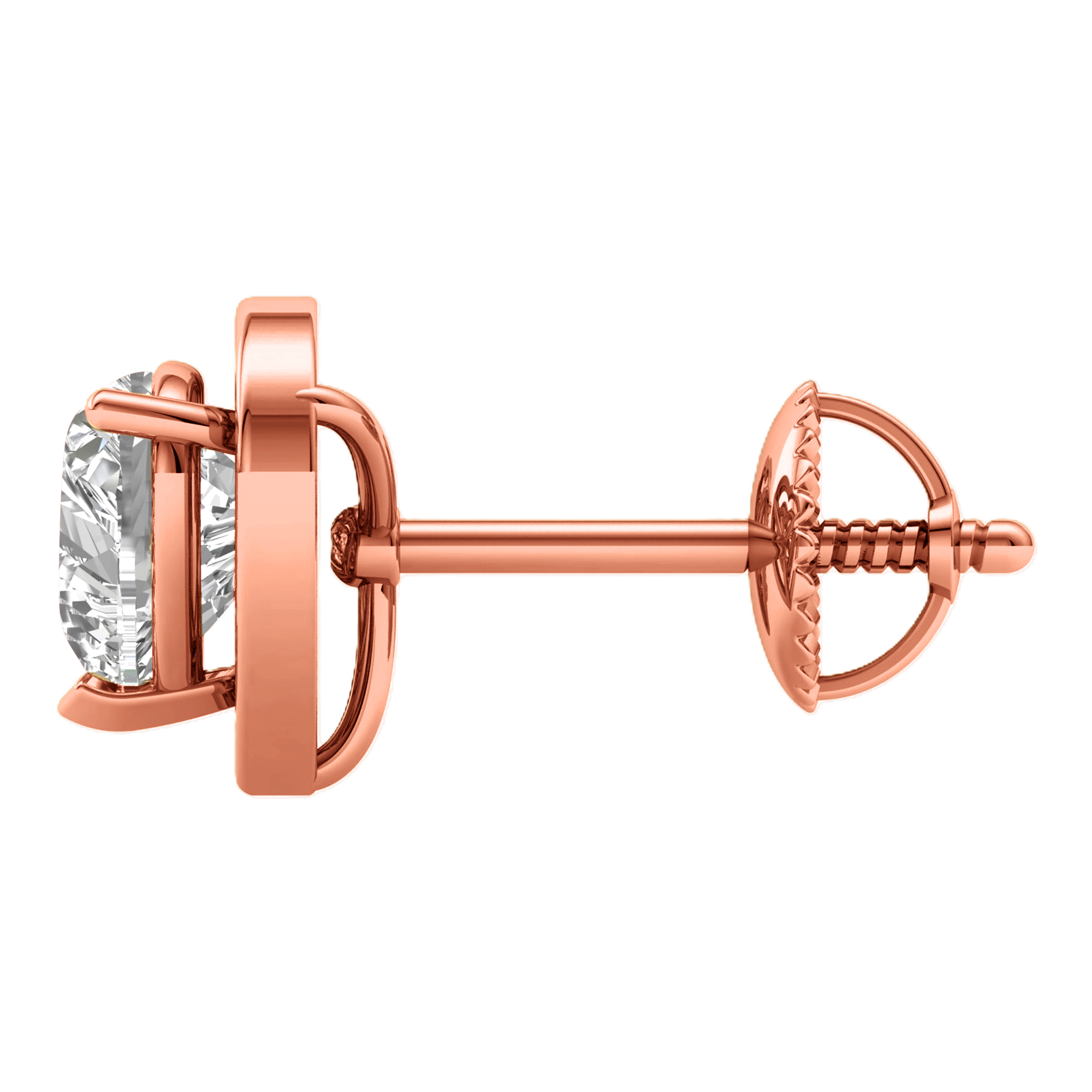 Eva Diamantohrstecker Herz - 2,3 ct