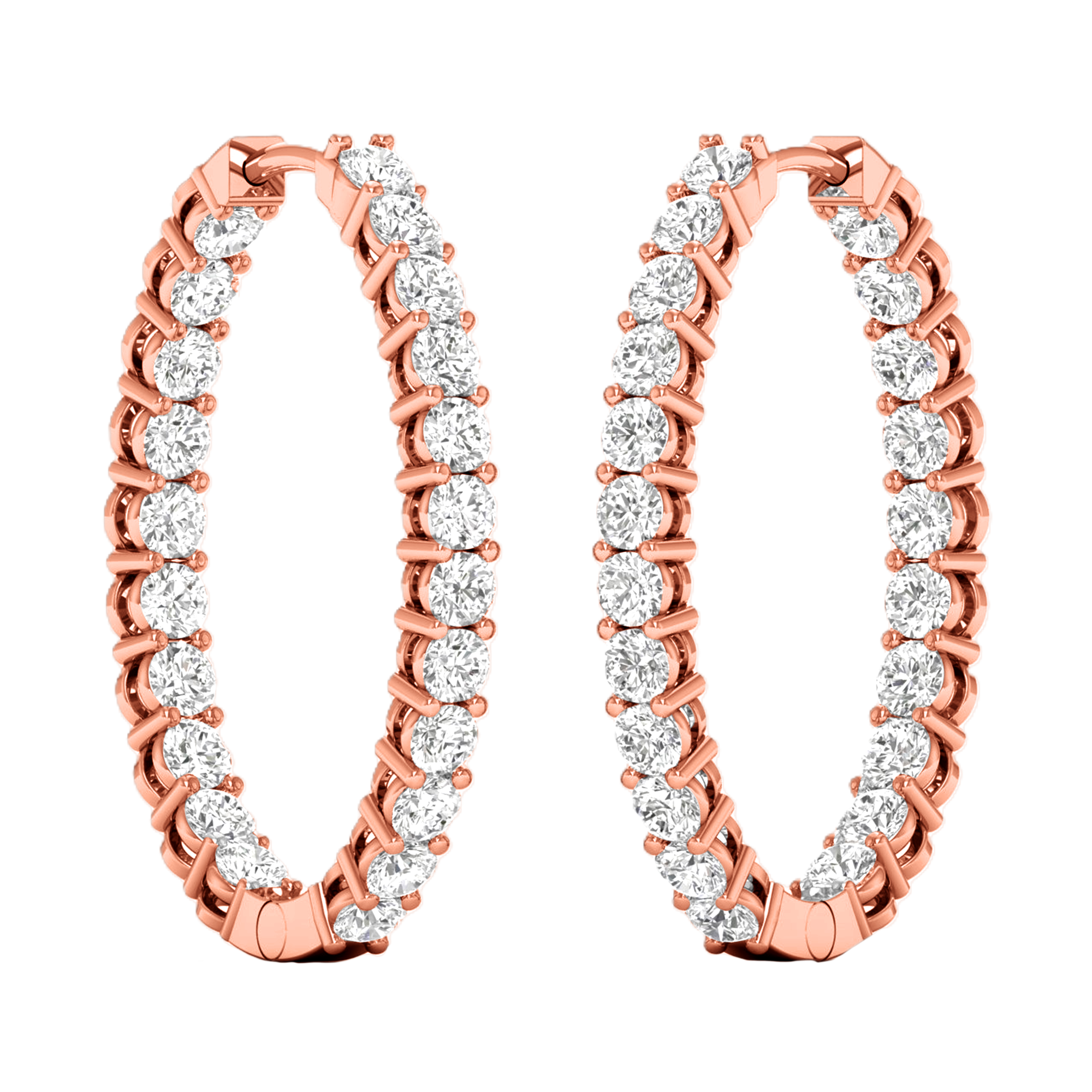 Quinn Ohrringe Brillant - 2.6ct bis 5.4ct