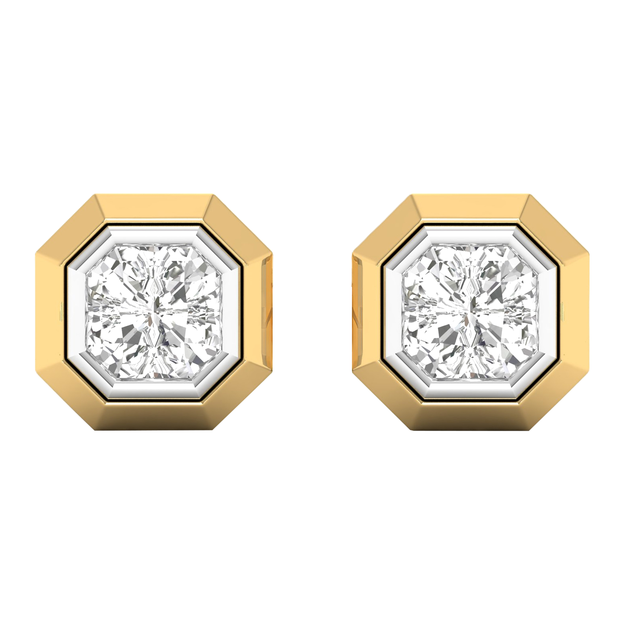 Lucie Oorbellen Asscher - 0.5ct tot 5ct