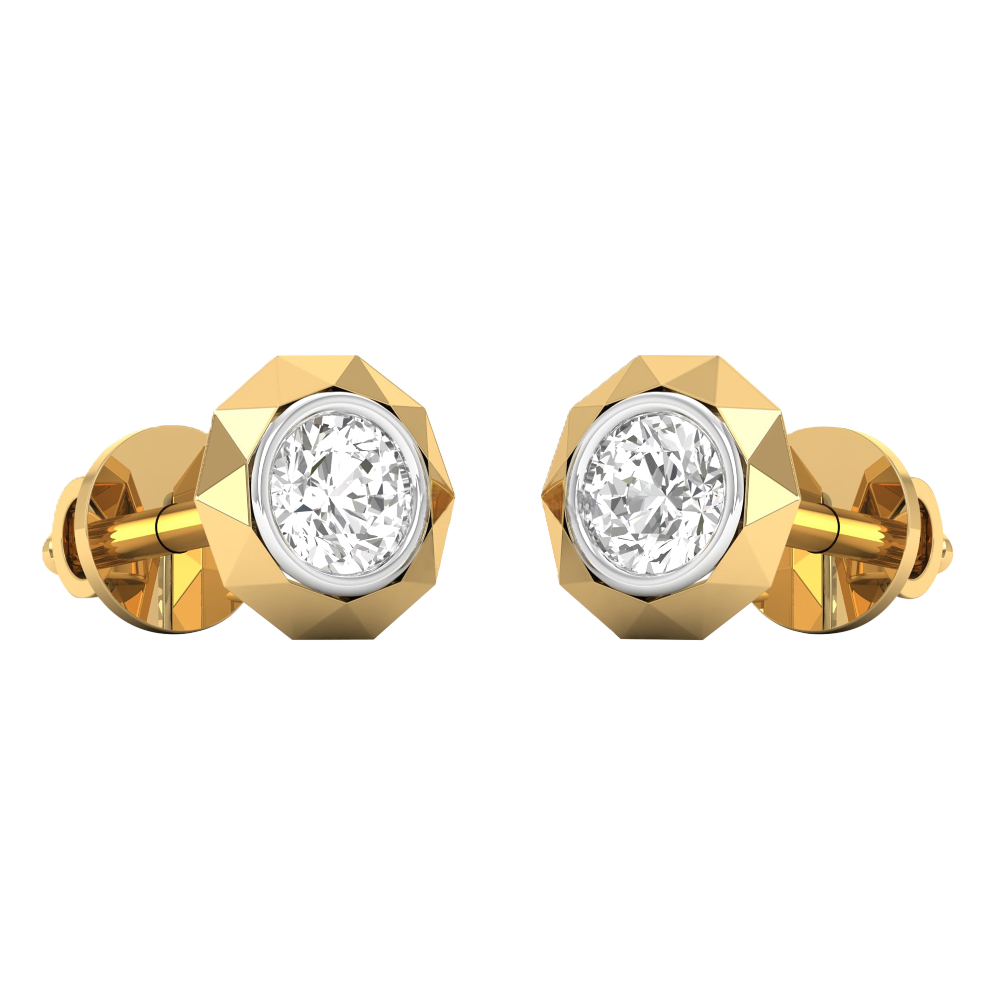 Lucie Stud Oorbellen Briljant - 0.5ct tot 2ct