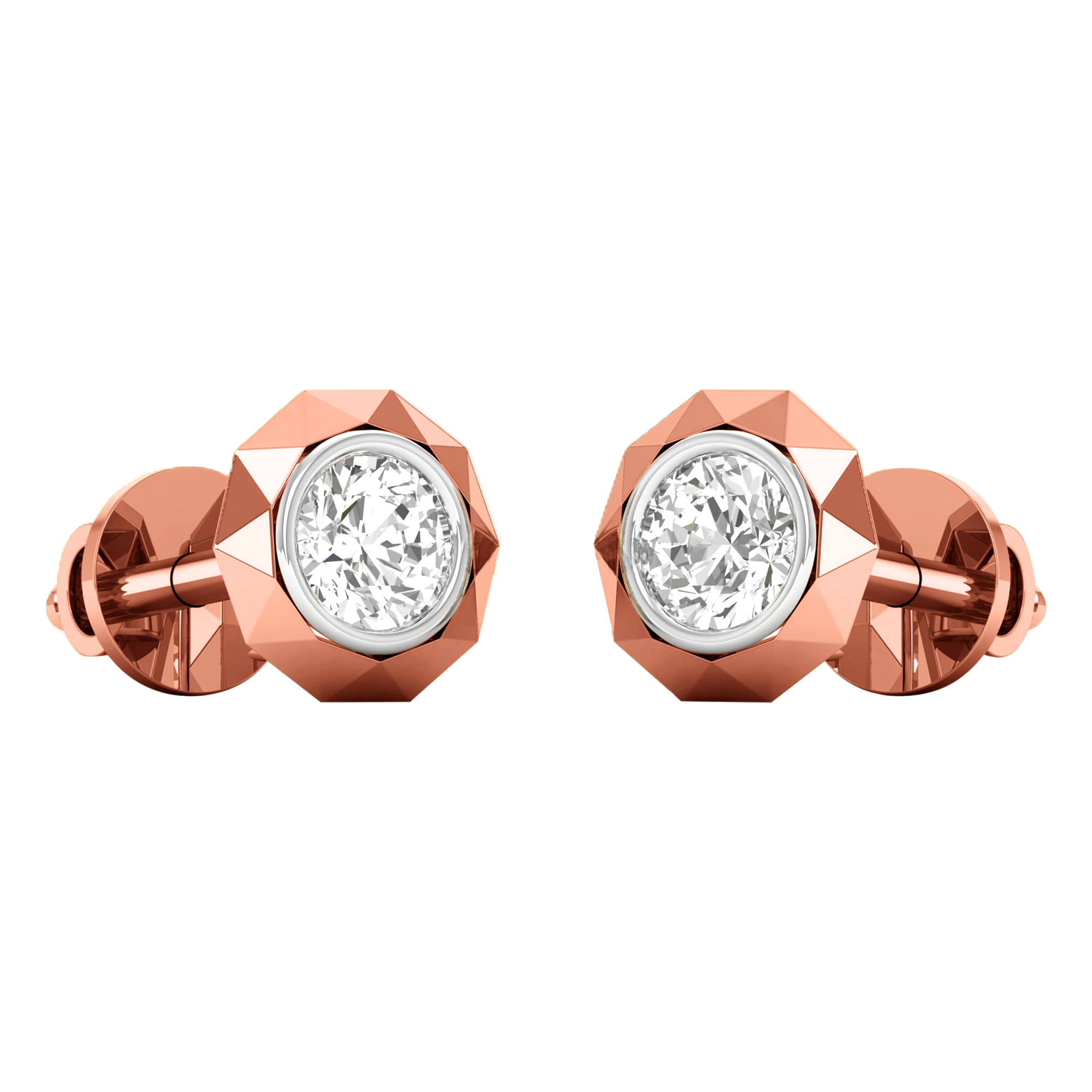 Lucie Stud Oorbellen Briljant - 0.5ct tot 2ct