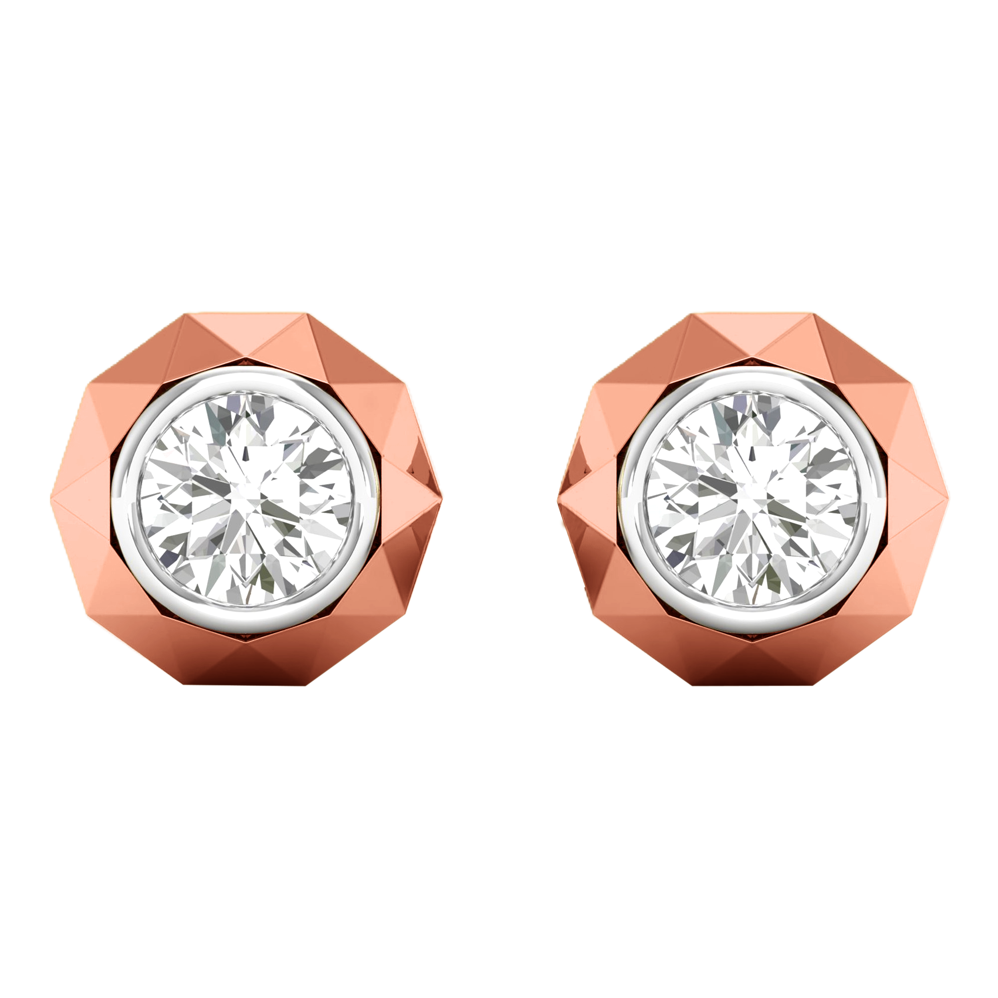 Lucie Stud Oorbellen Briljant - 0.5ct tot 2ct