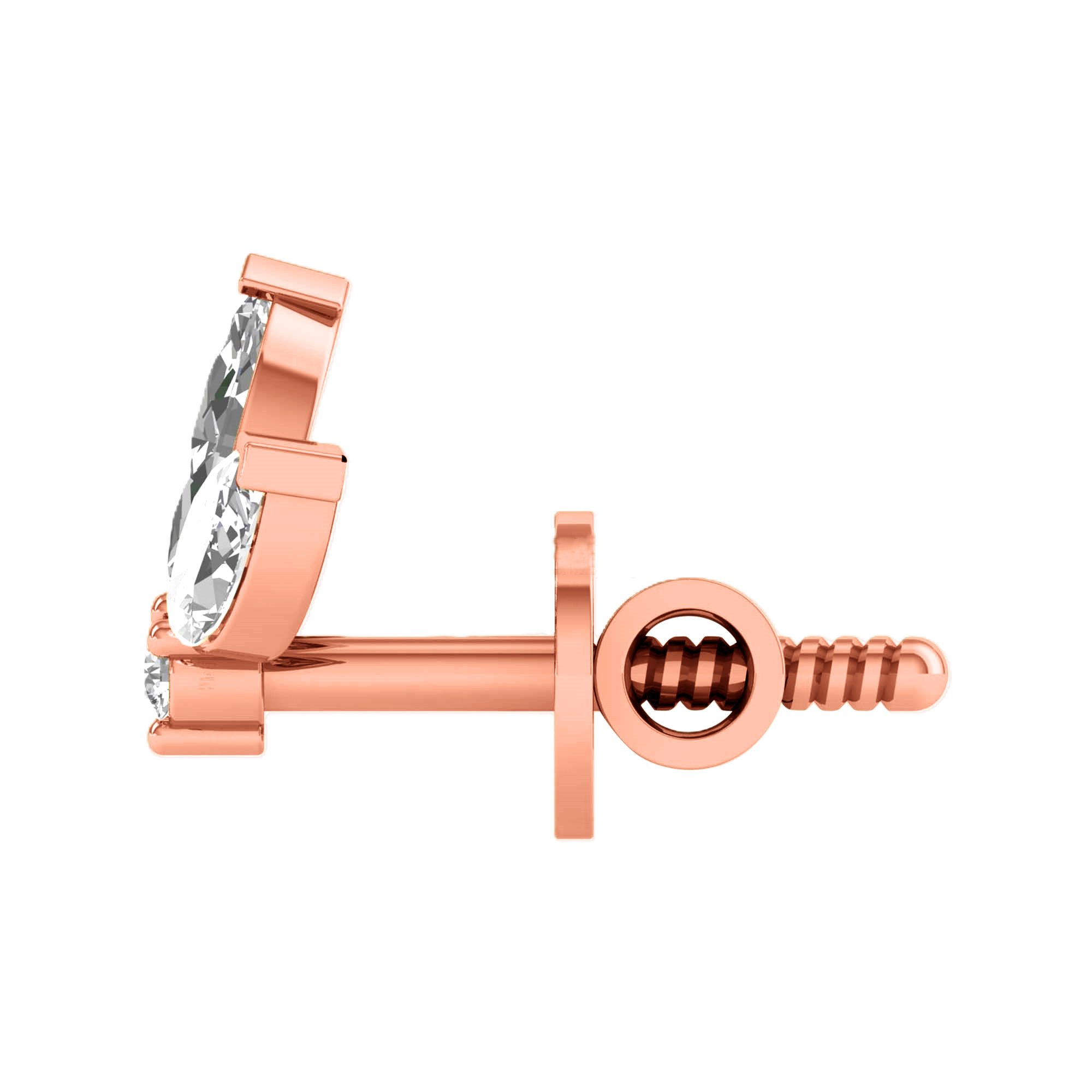 Gina Diamant-Ohrstecker Marquise – 0,6 ct