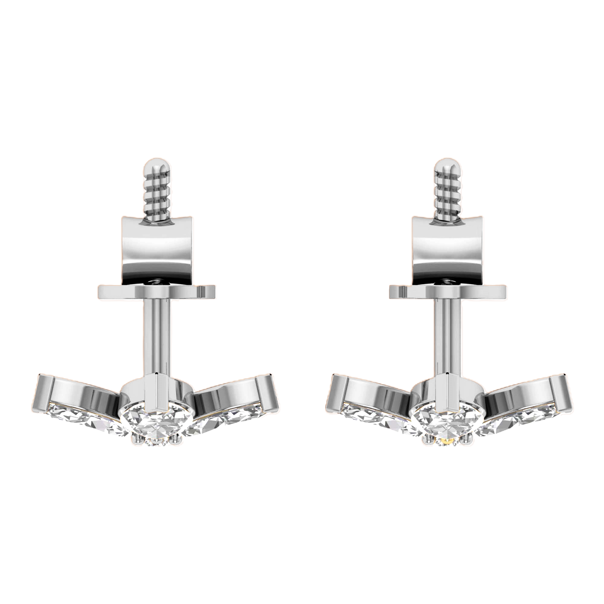 Gina Diamant-Ohrstecker Marquise – 0,6 ct