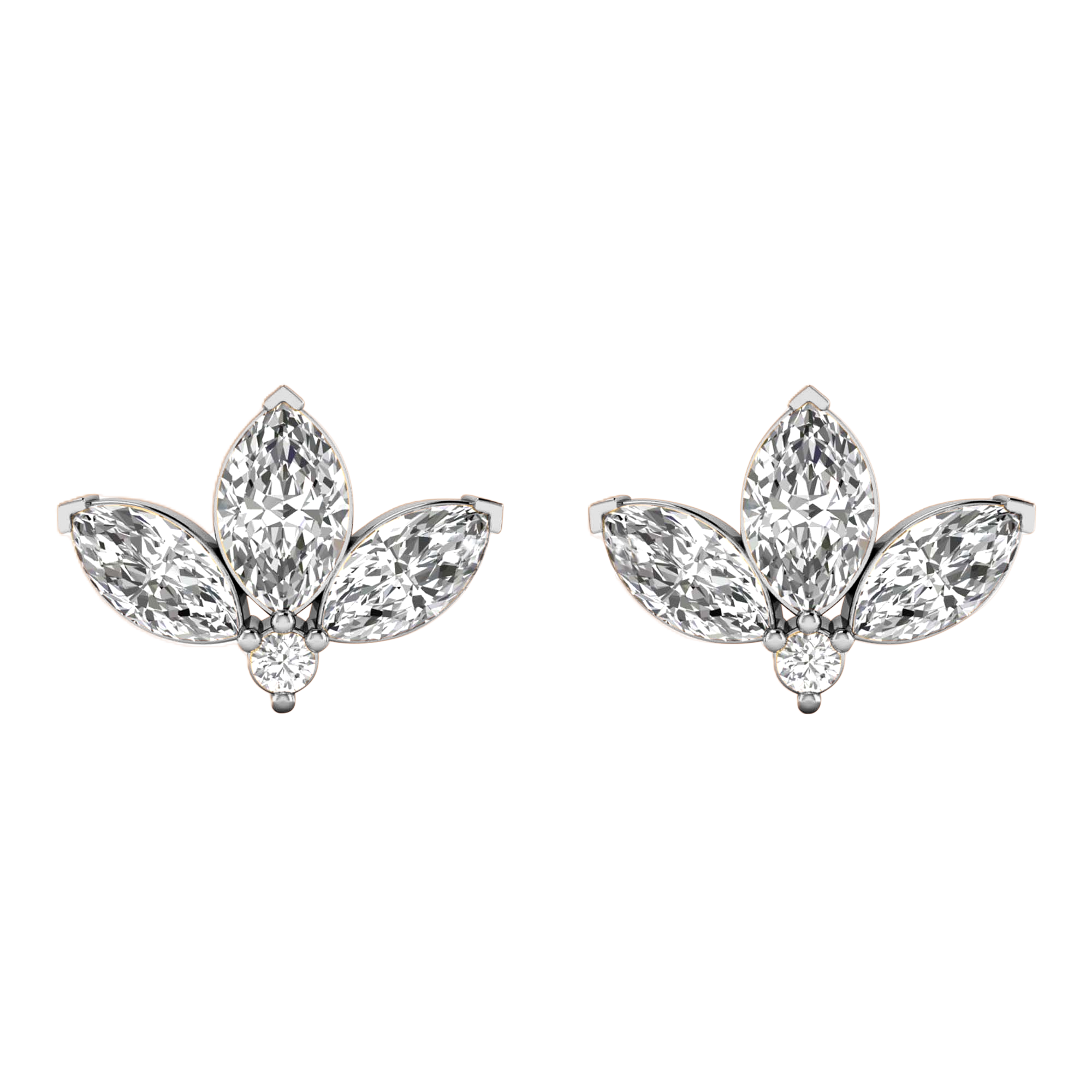 Gina Diamant-Ohrstecker Marquise – 0,6 ct