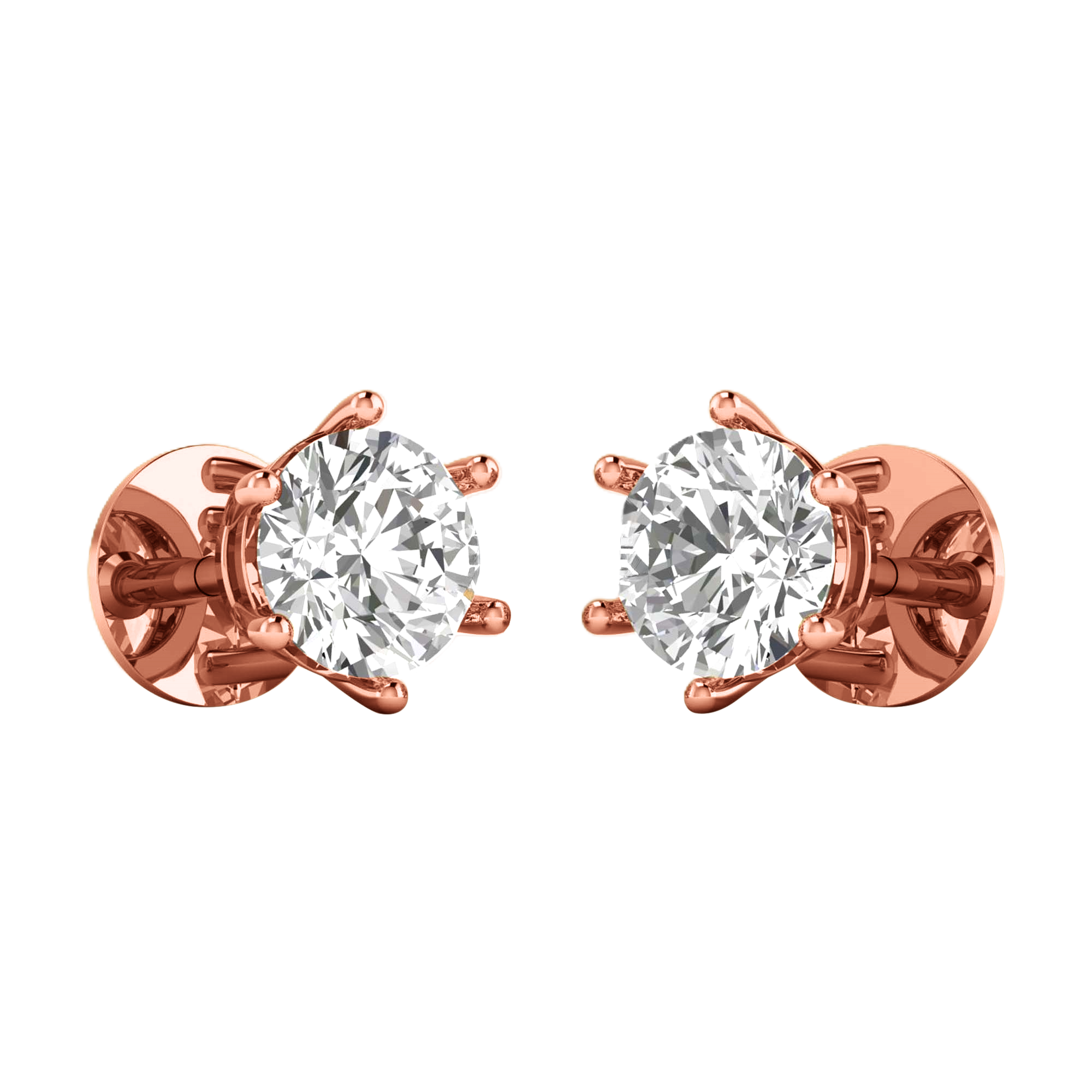 Mila Diamanten Stud Oorbellen Briljant - 3ct tot 6ct
